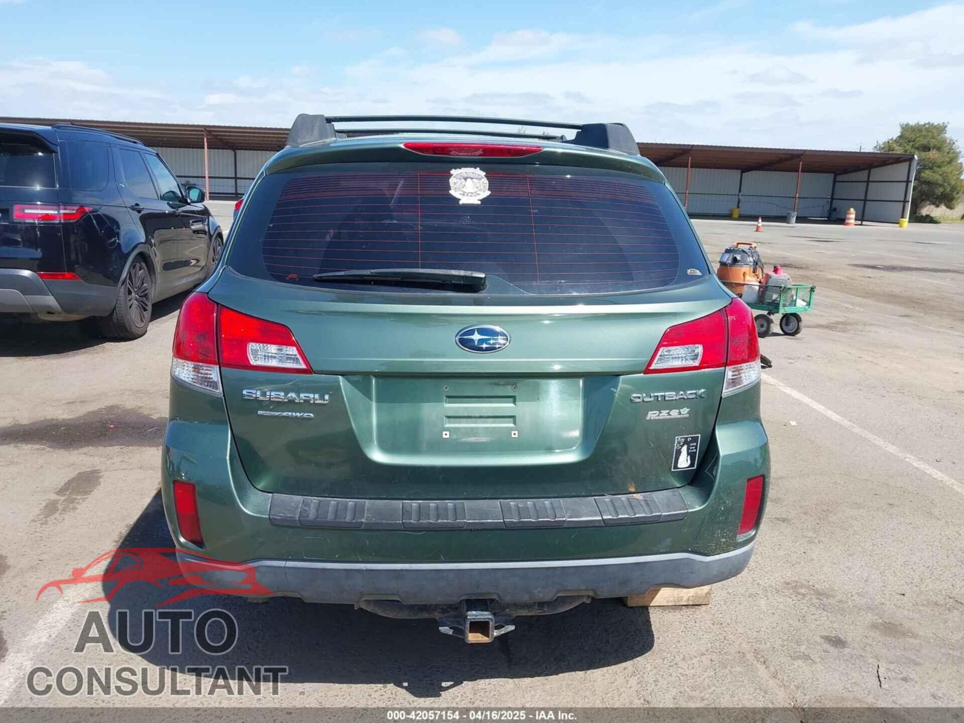 SUBARU OUTBACK 2012 - 4S4BRBAC0C3205366