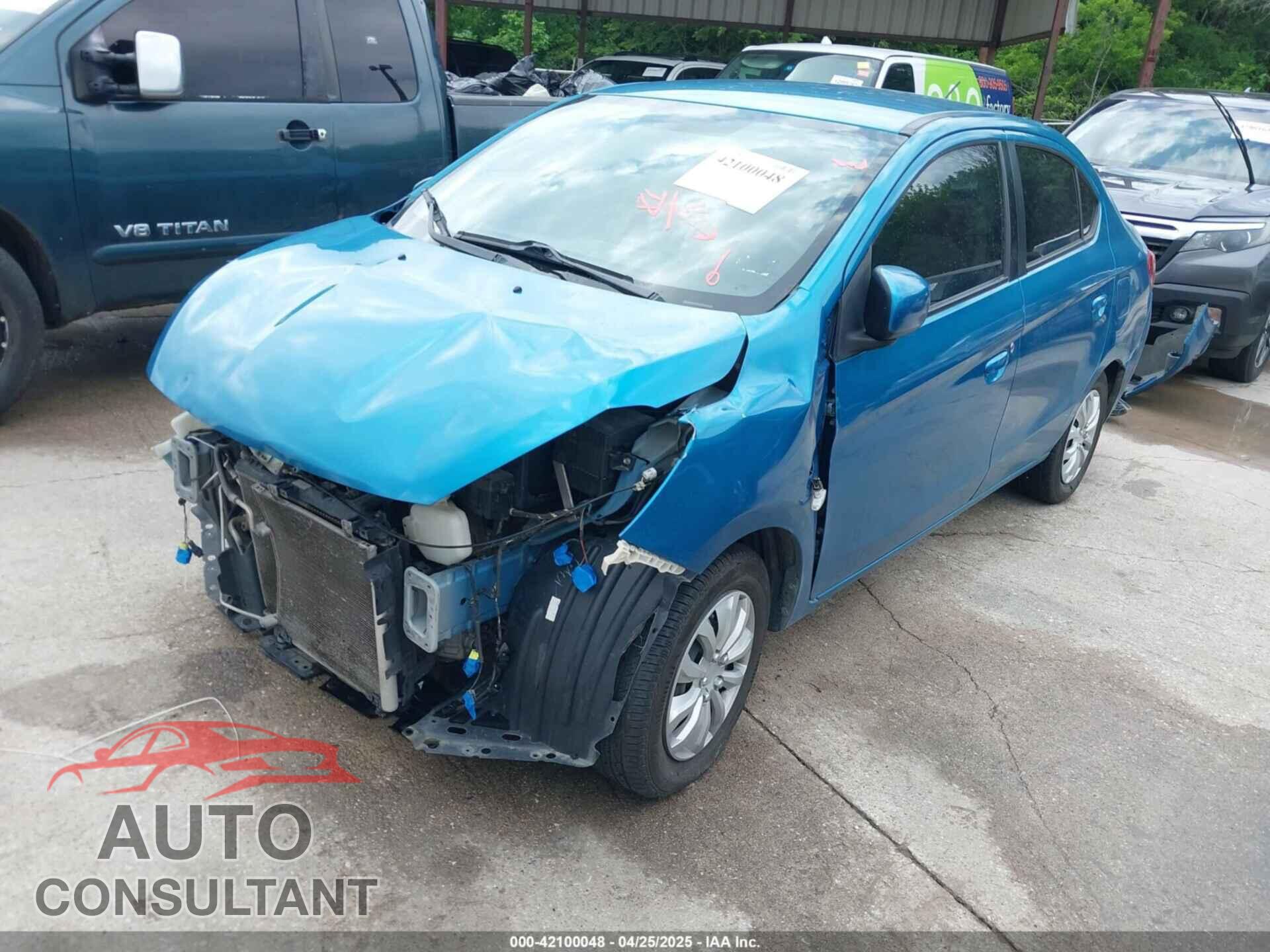 MITSUBISHI MIRAGE G4 2017 - ML32F3FJ5HHF07228
