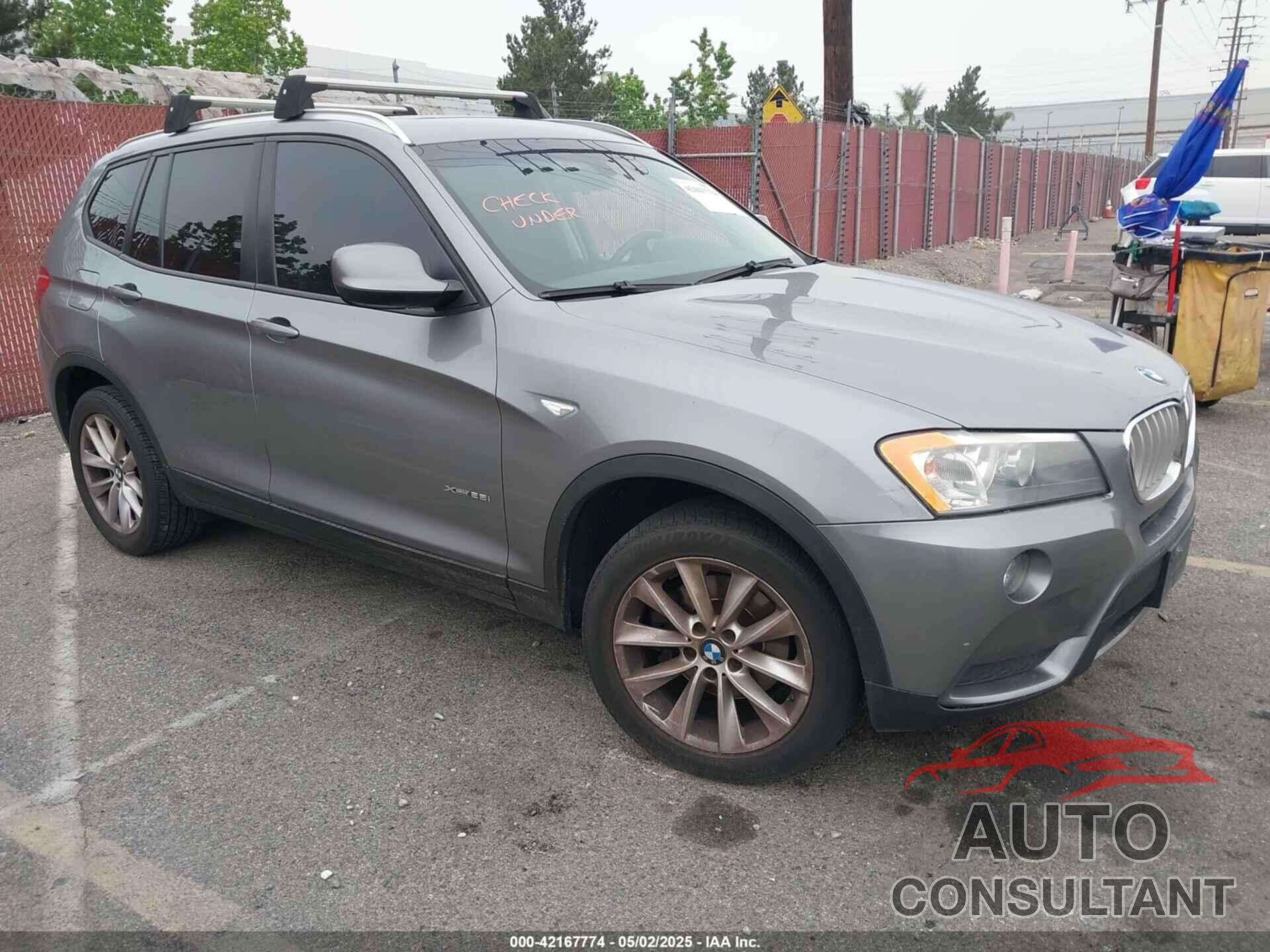 BMW X3 2014 - 5UXWX9C52E0D16722