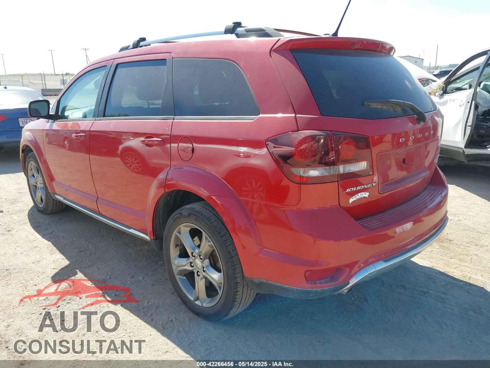 DODGE JOURNEY 2017 - 3C4PDCGG9HT537102
