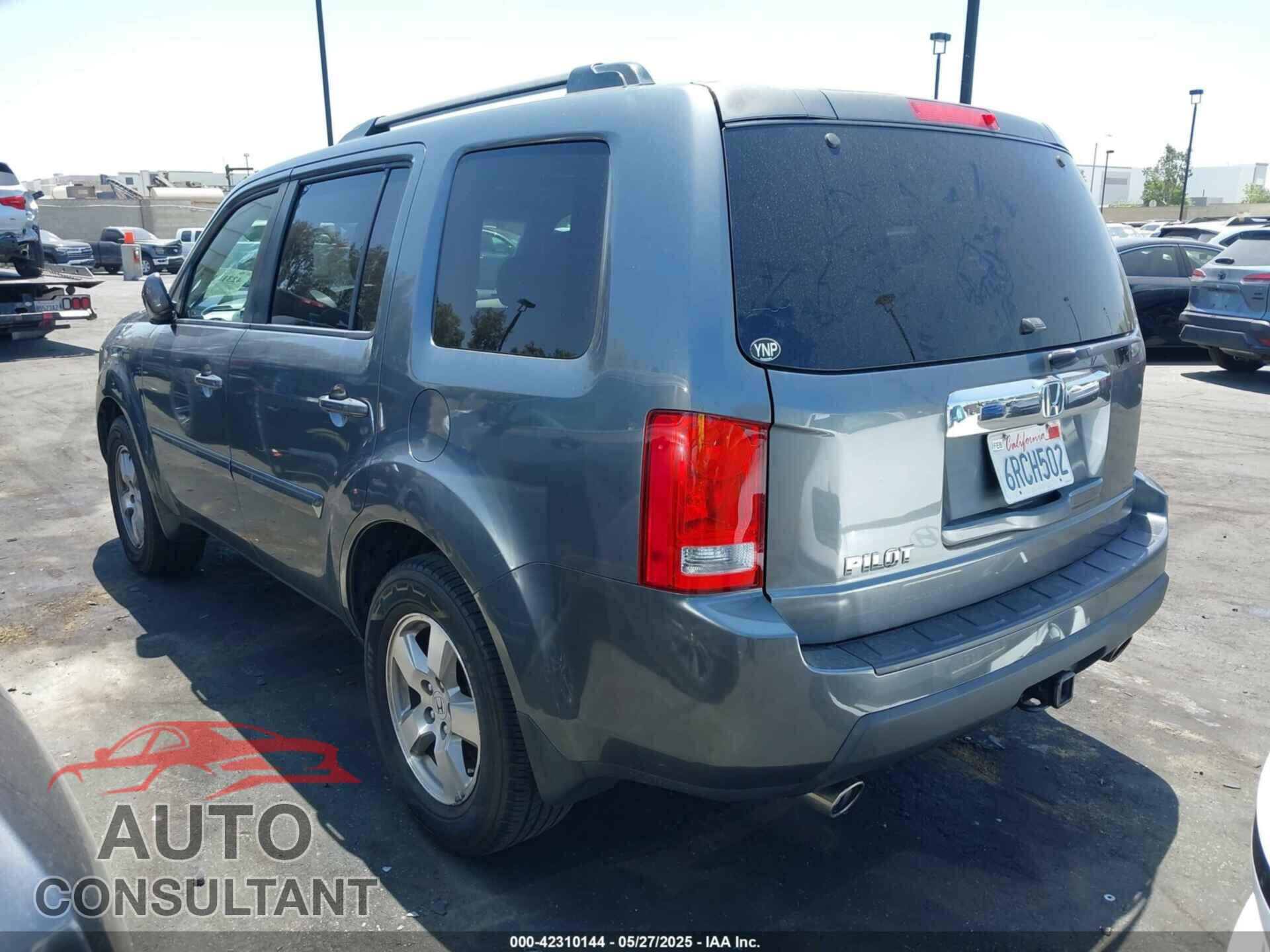 HONDA PILOT 2011 - 5FNYF3H61BB018619