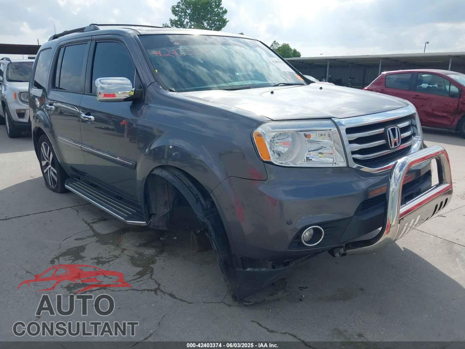 HONDA PILOT 2014 - 5FNYF4H98EB007217