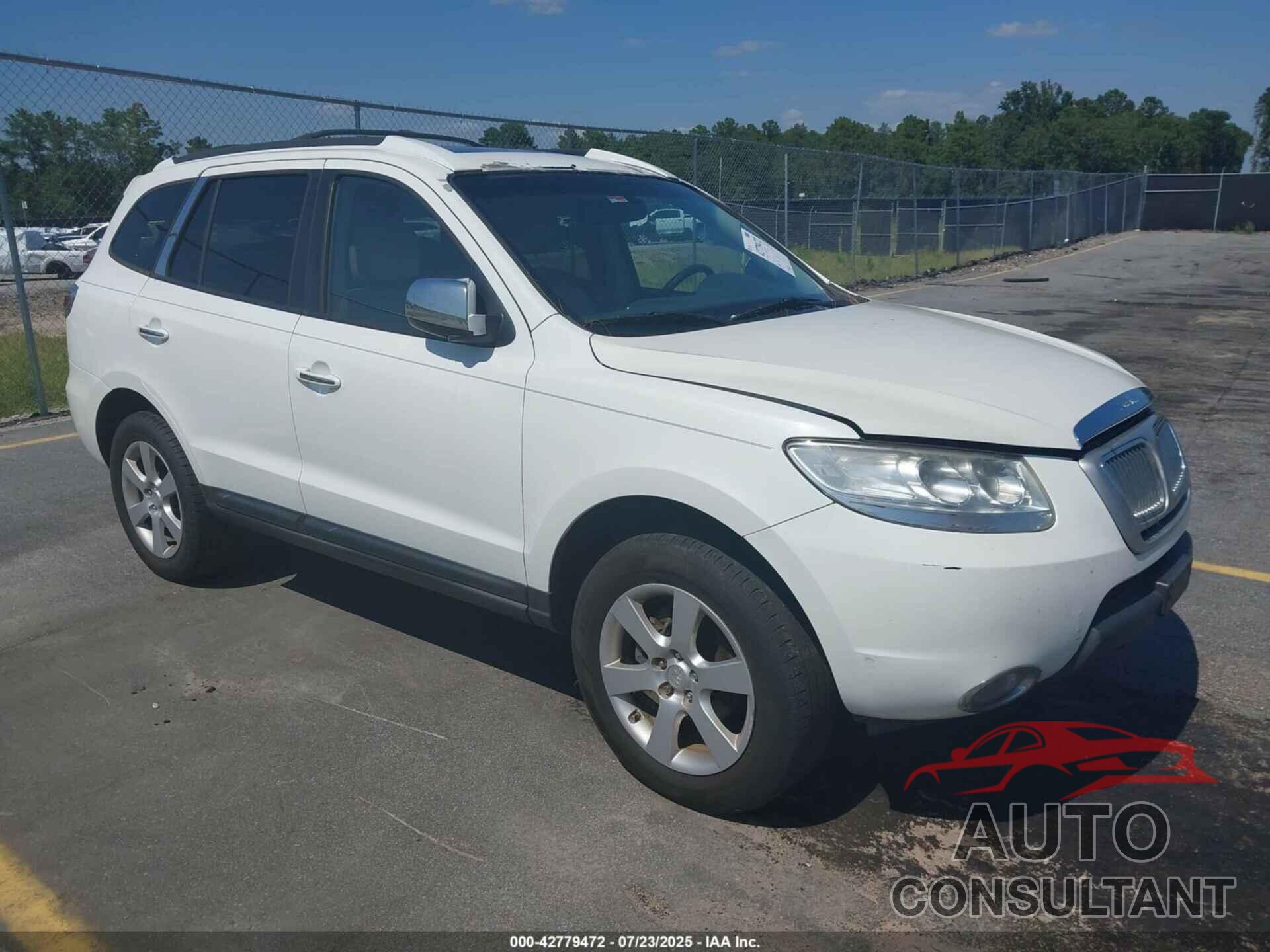 HYUNDAI SANTA FE 2009 - 5NMSH13E09H276514