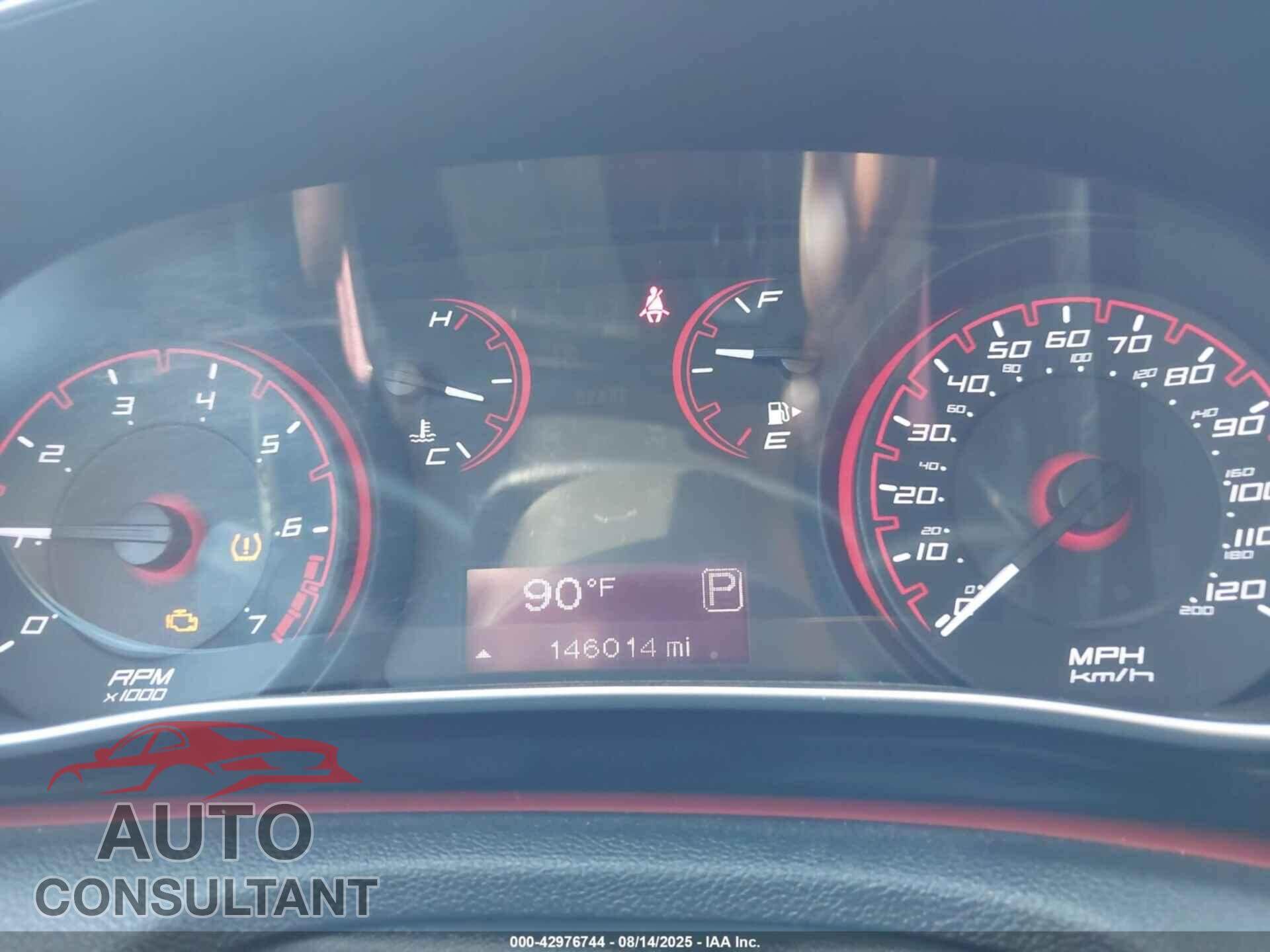 DODGE DART 2015 - 1C3CDFBBXFD315770