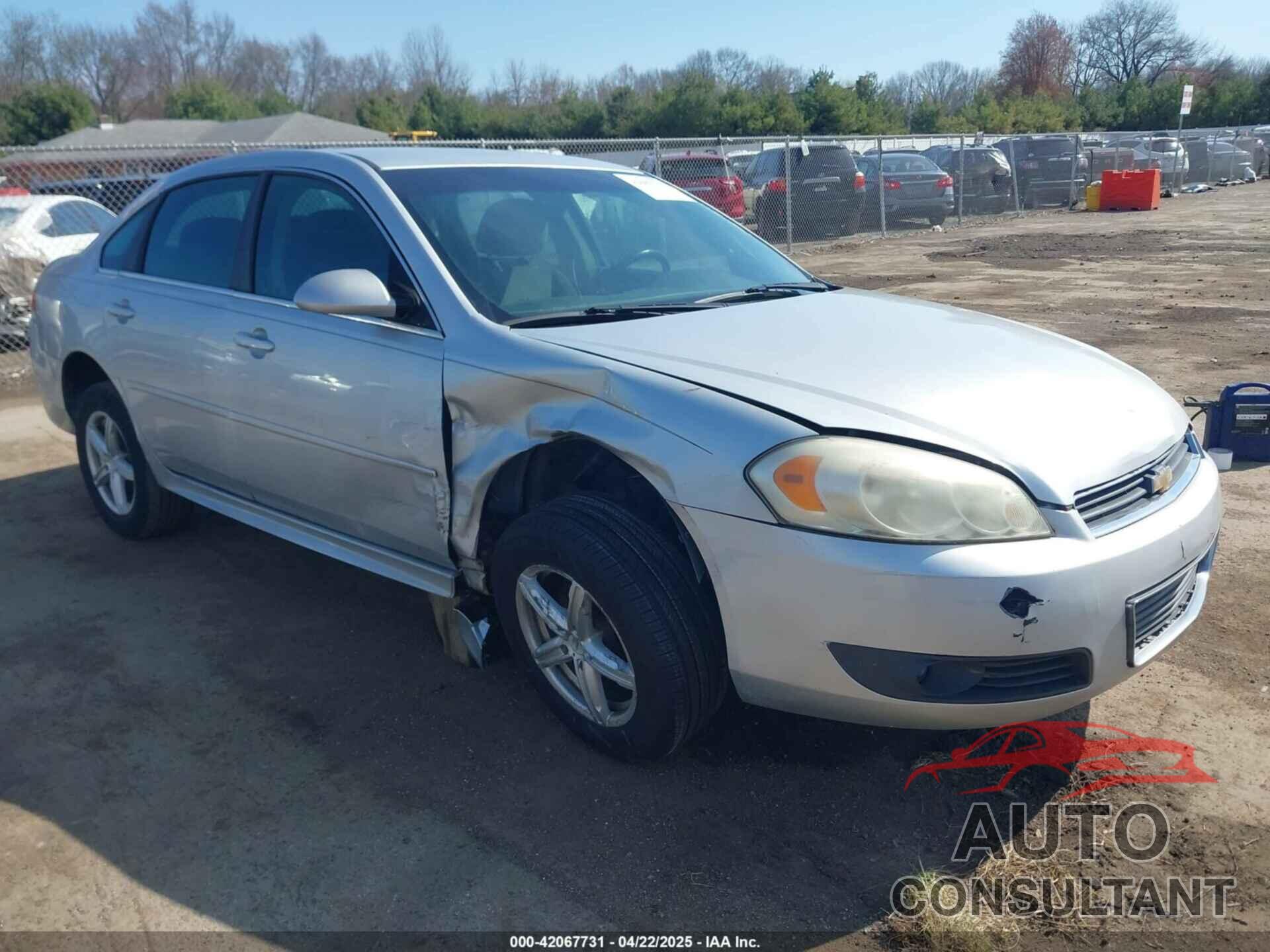 CHEVROLET IMPALA 2011 - 2G1WG5EK7B1131195