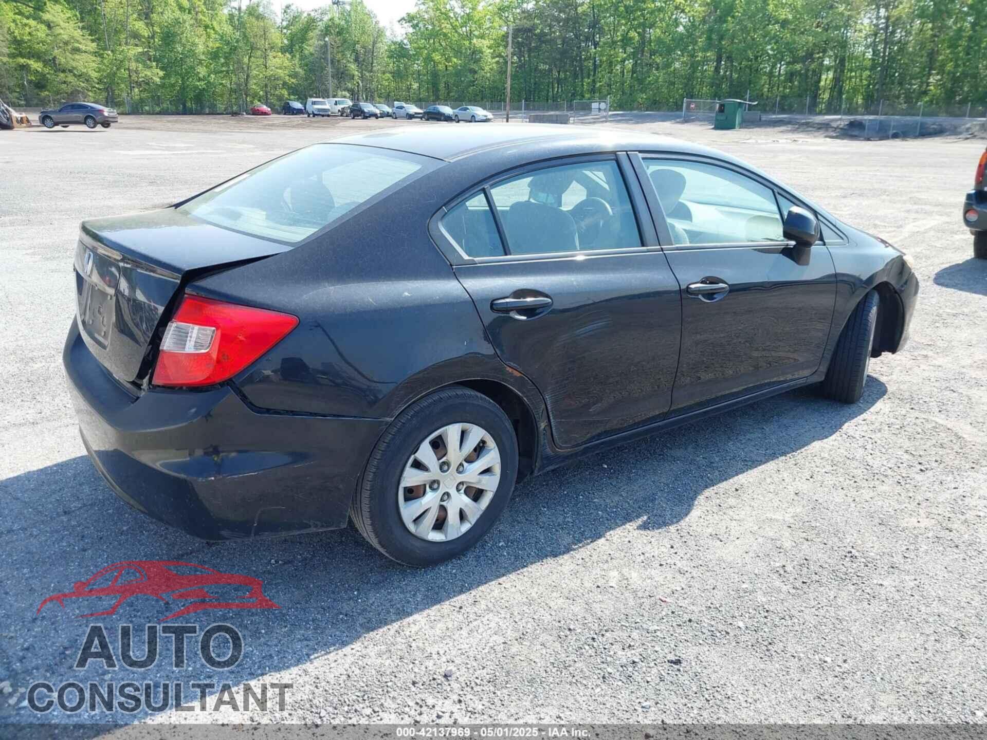 HONDA CIVIC 2012 - 2HGFB2F51CH332274