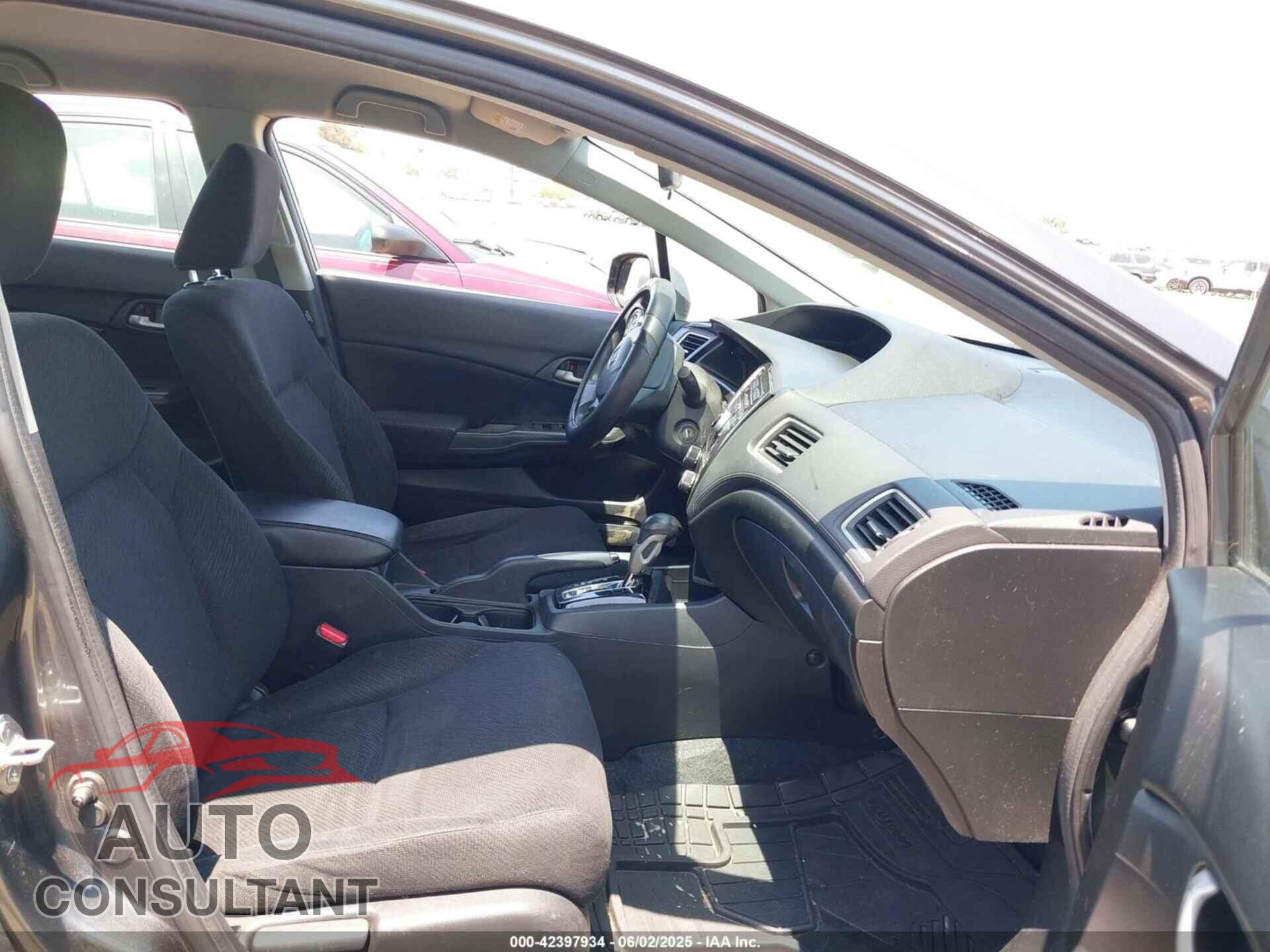 HONDA CIVIC 2013 - 19XFB2F59DE243564