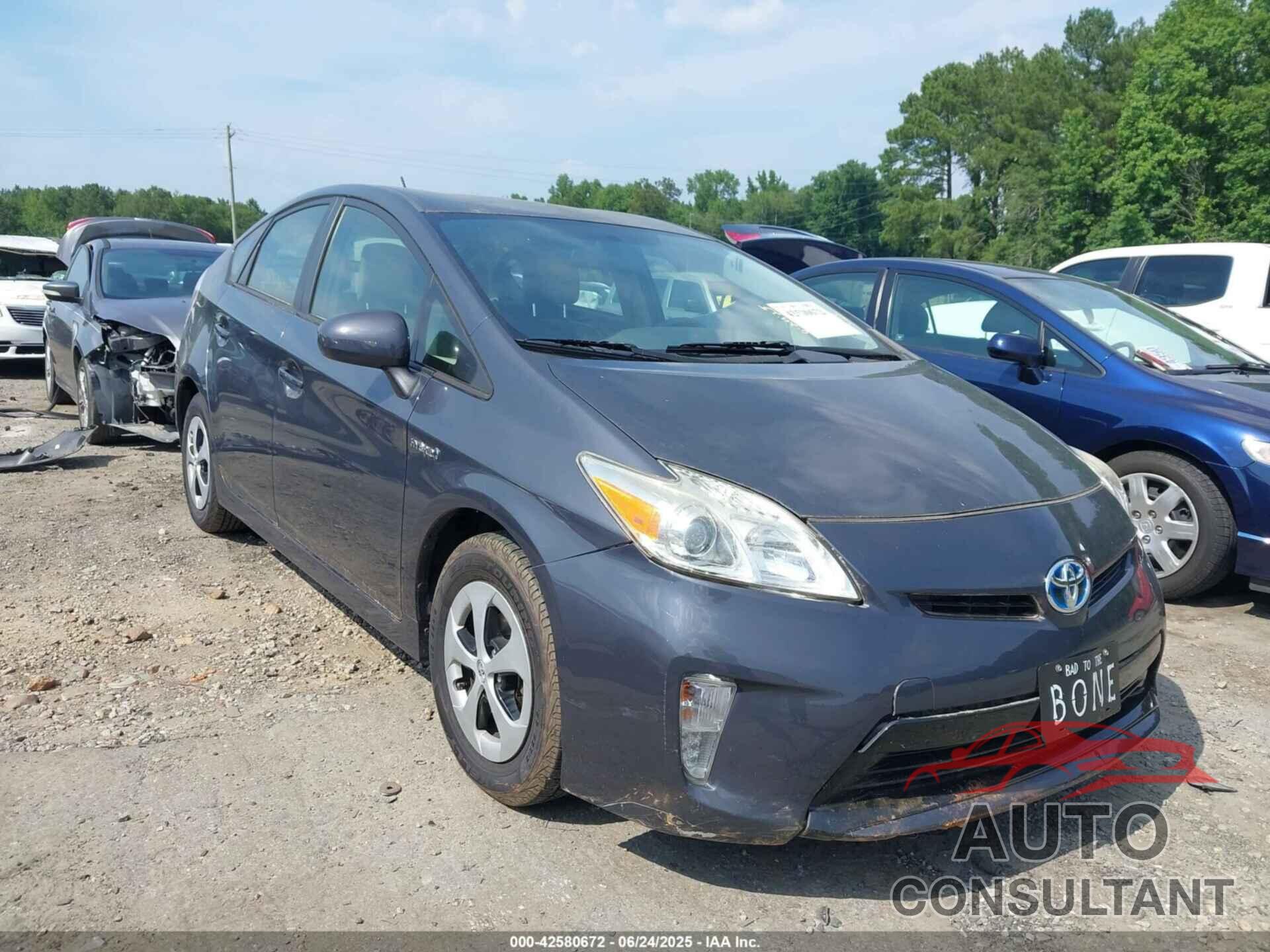 TOYOTA PRIUS 2013 - JTDKN3DU5D0376384
