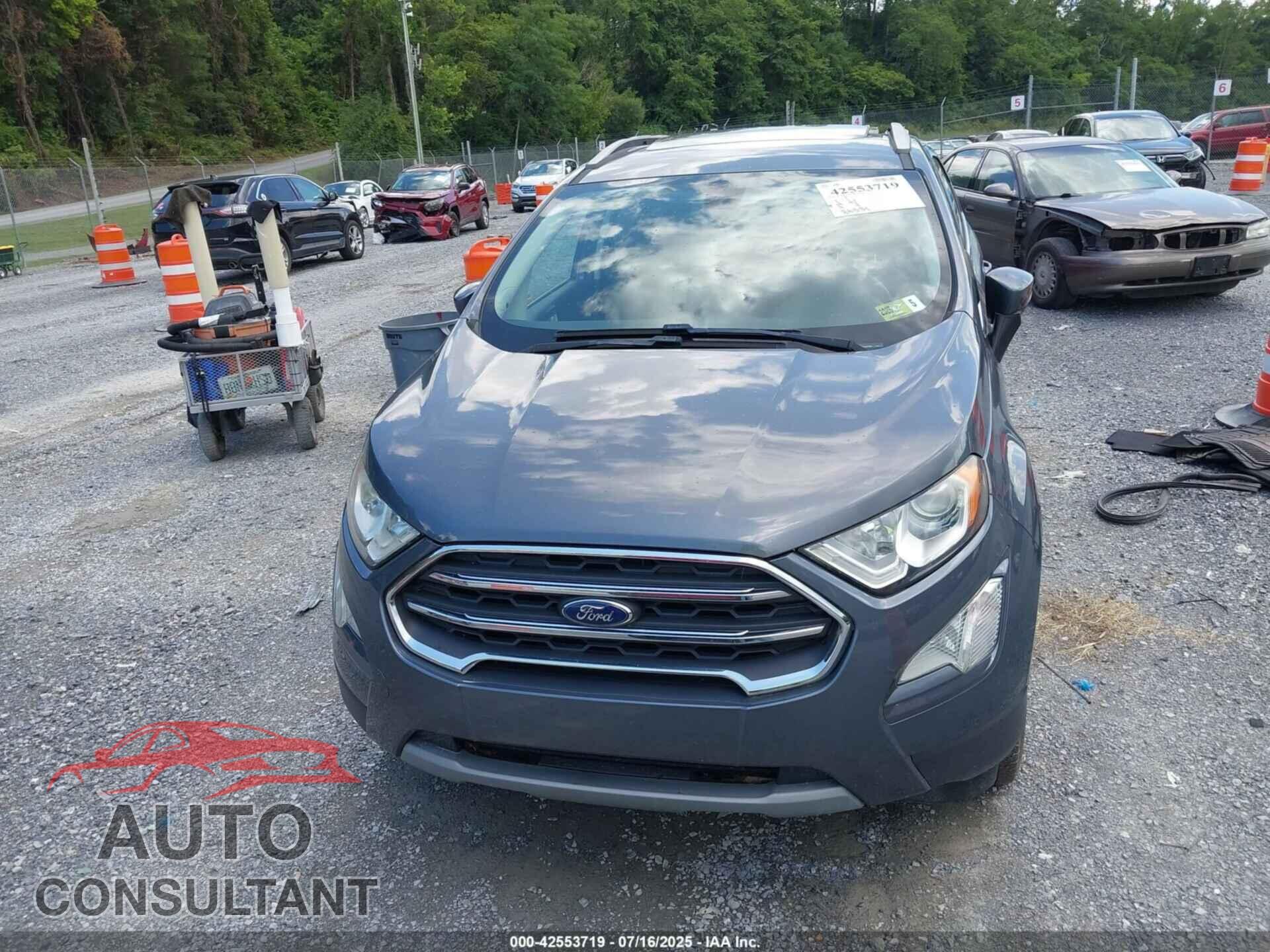 FORD ECOSPORT 2019 - MAJ6S3KL1KC261206