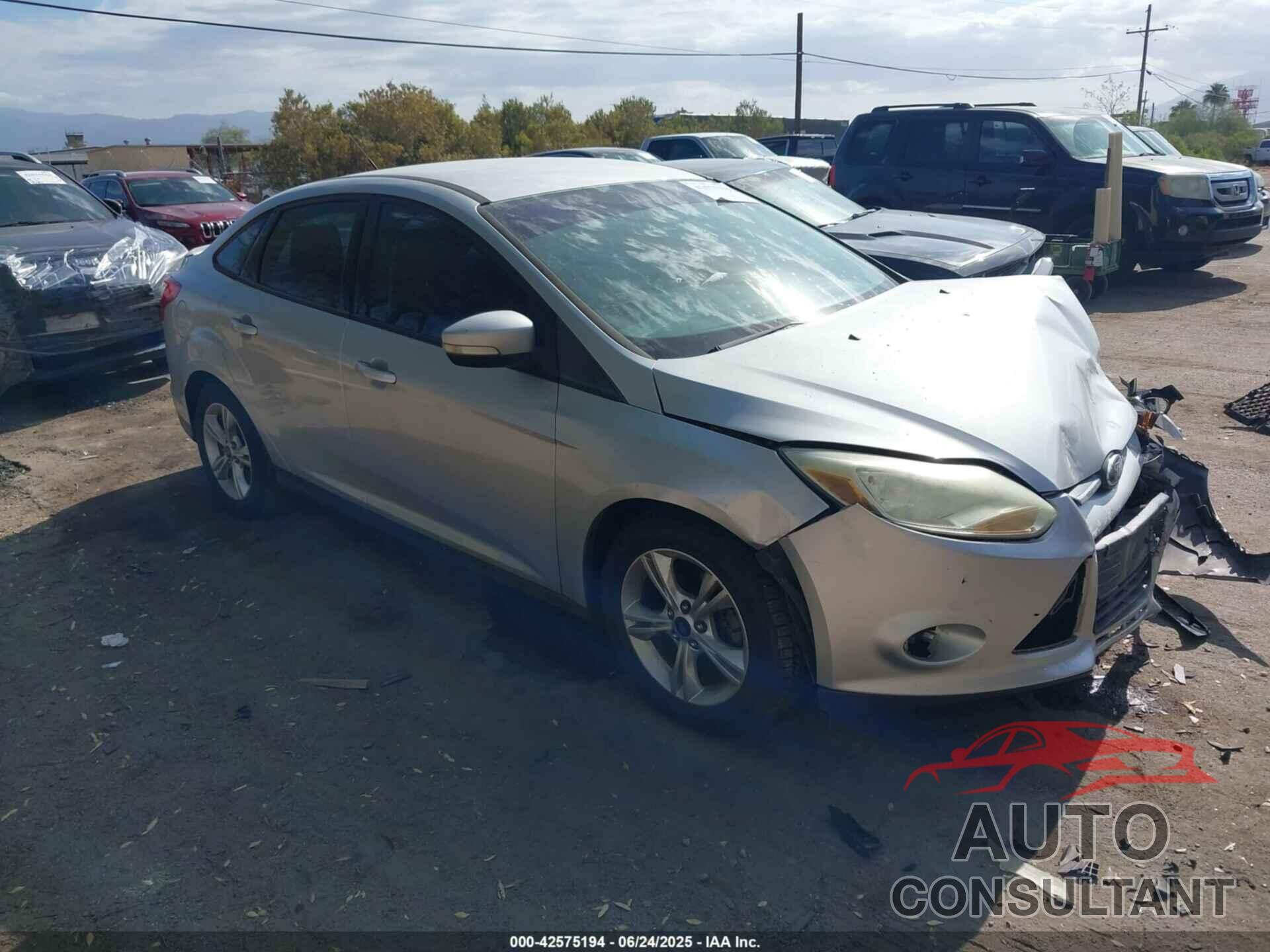 FORD FOCUS 2013 - 1FADP3F21DL184625