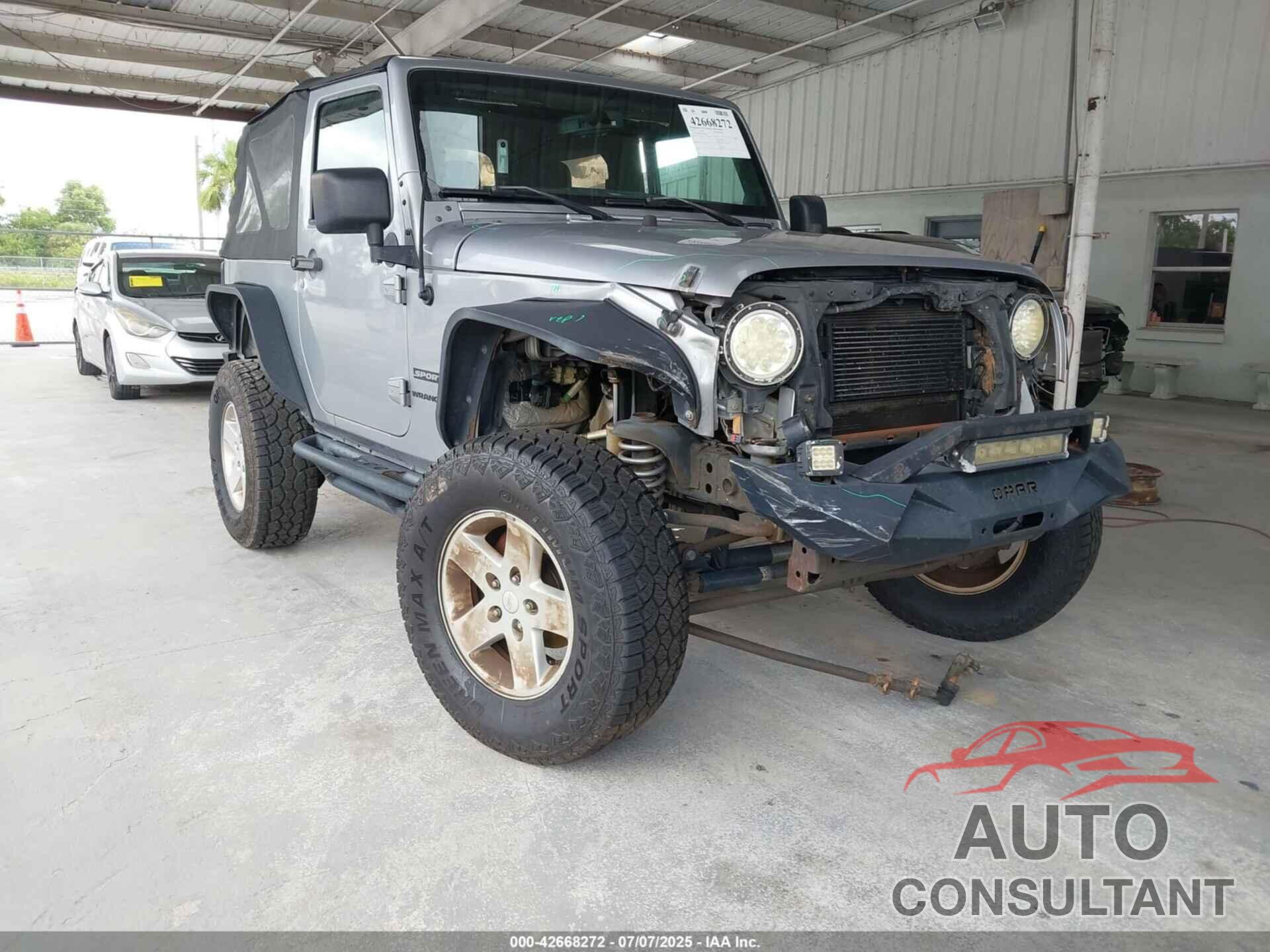JEEP WRANGLER 2013 - 1C4AJWAGXDL606345