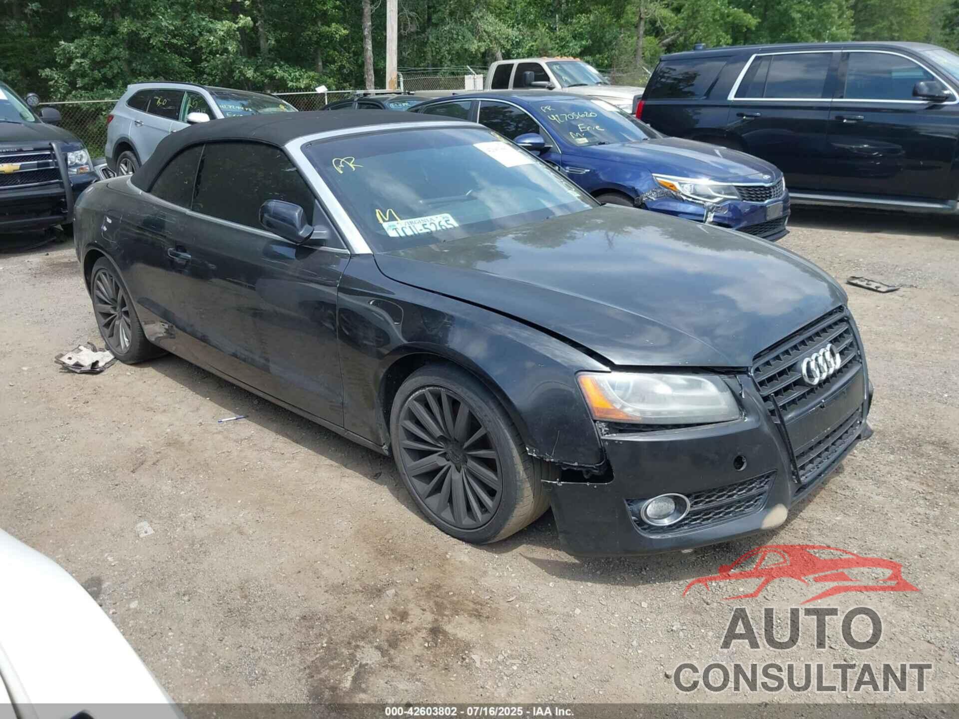 AUDI A5 2012 - WAULFAFH8CN001822