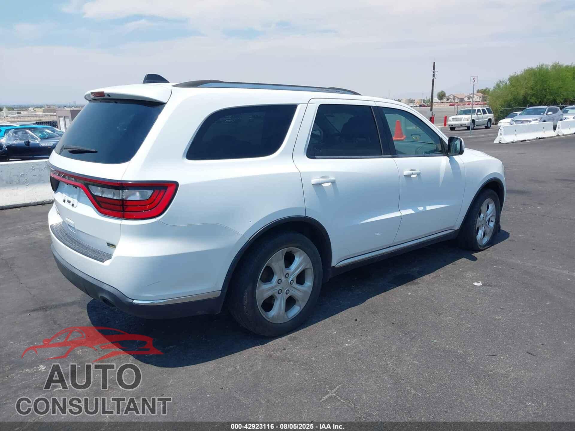 DODGE DURANGO 2015 - 1C4RDJAG7FC689894