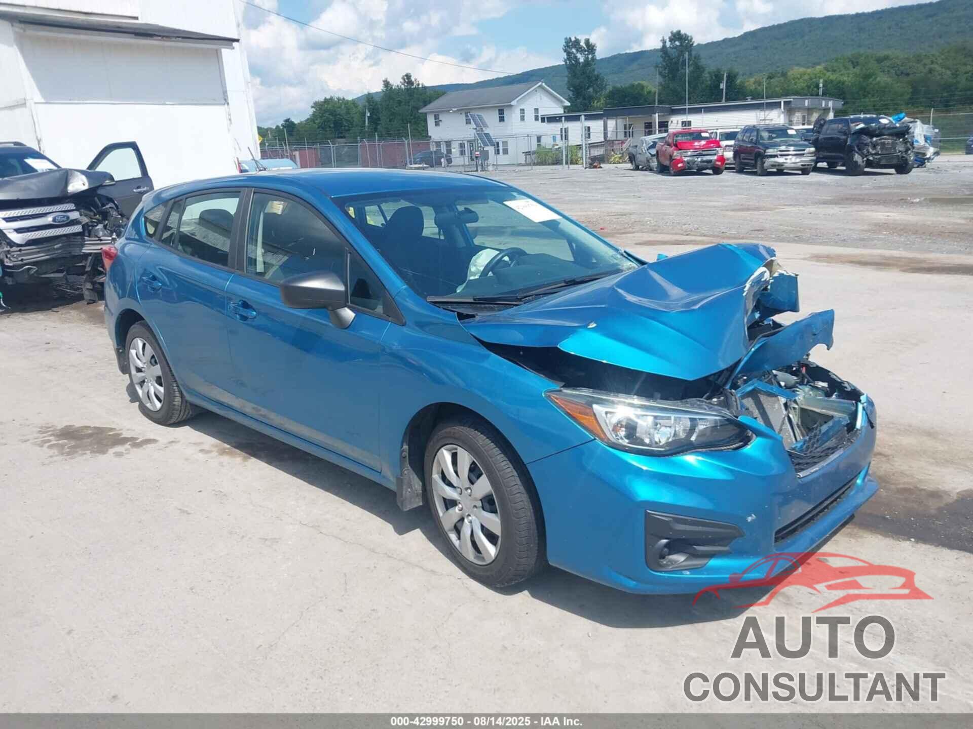 SUBARU IMPREZA 2018 - 4S3GTAA65J3752548