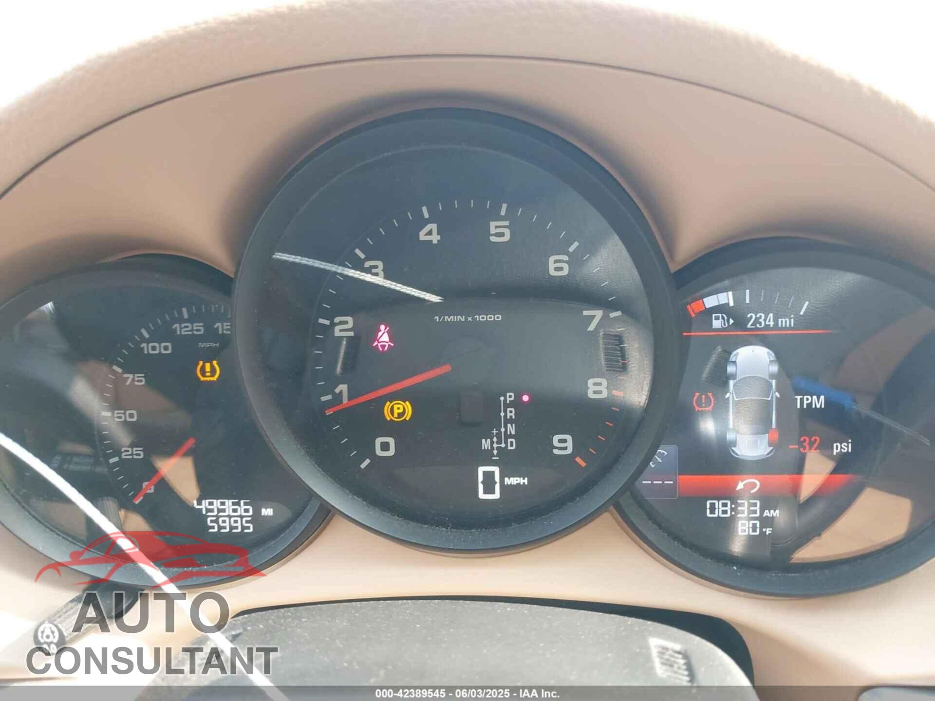 PORSCHE BOXSTER 2014 - WP0CA2A80ES120371