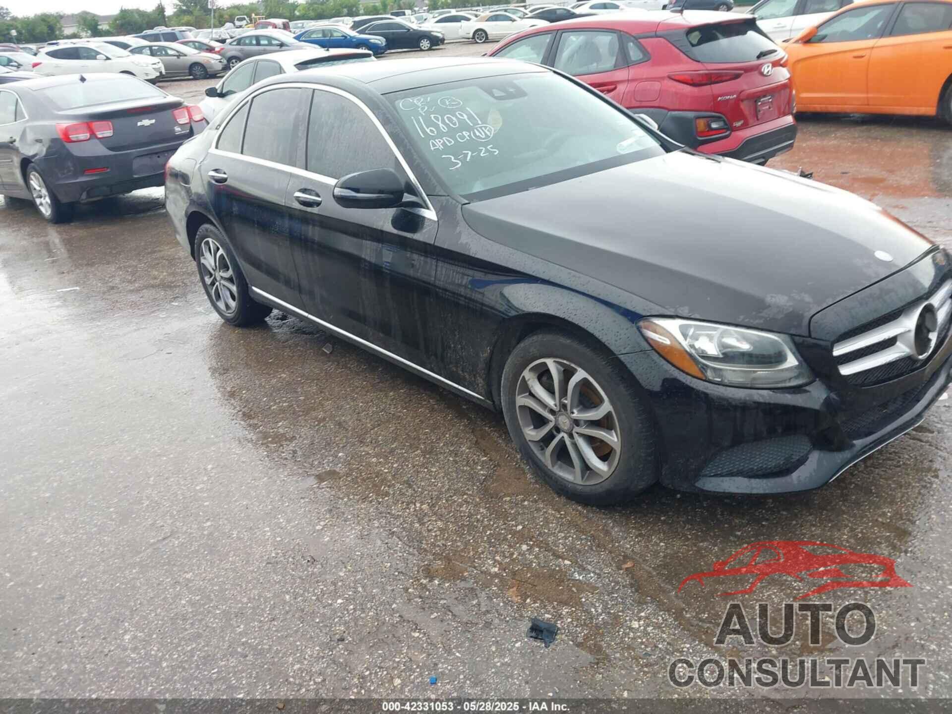 MERCEDES-BENZ C 300 2016 - WDDWF4KB6GR179185