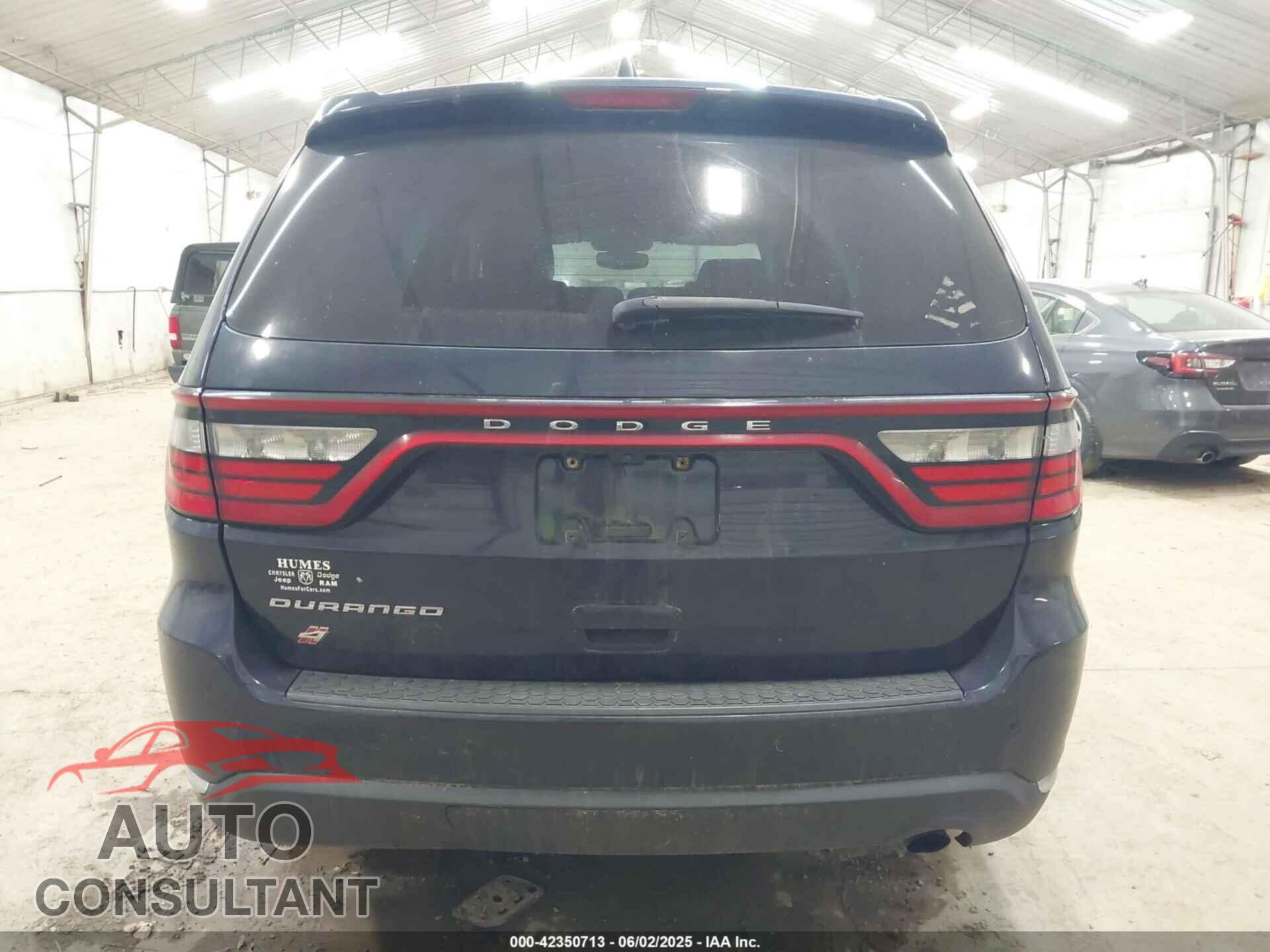 DODGE DURANGO 2018 - 1C4RDJAGXJC315711