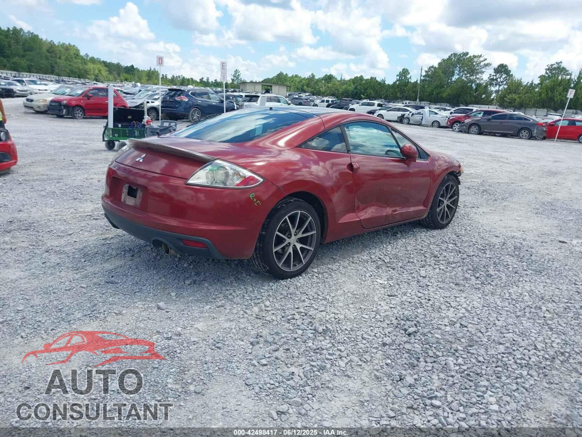 MITSUBISHI ECLIPSE 2012 - 4A31K5DF7CE007798