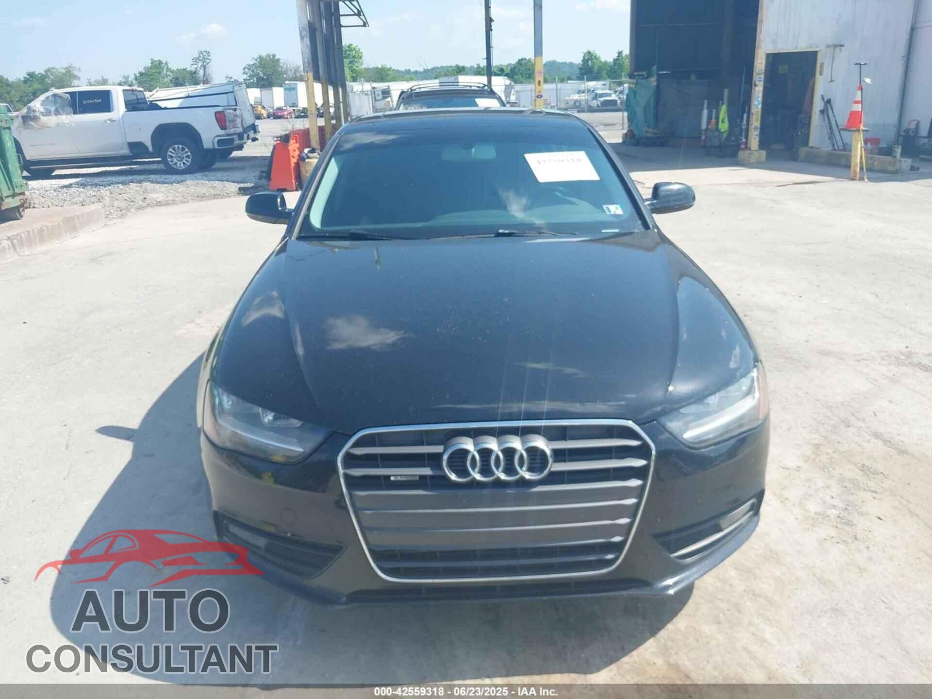 AUDI A4 2013 - WAUBFAFL0DN015344