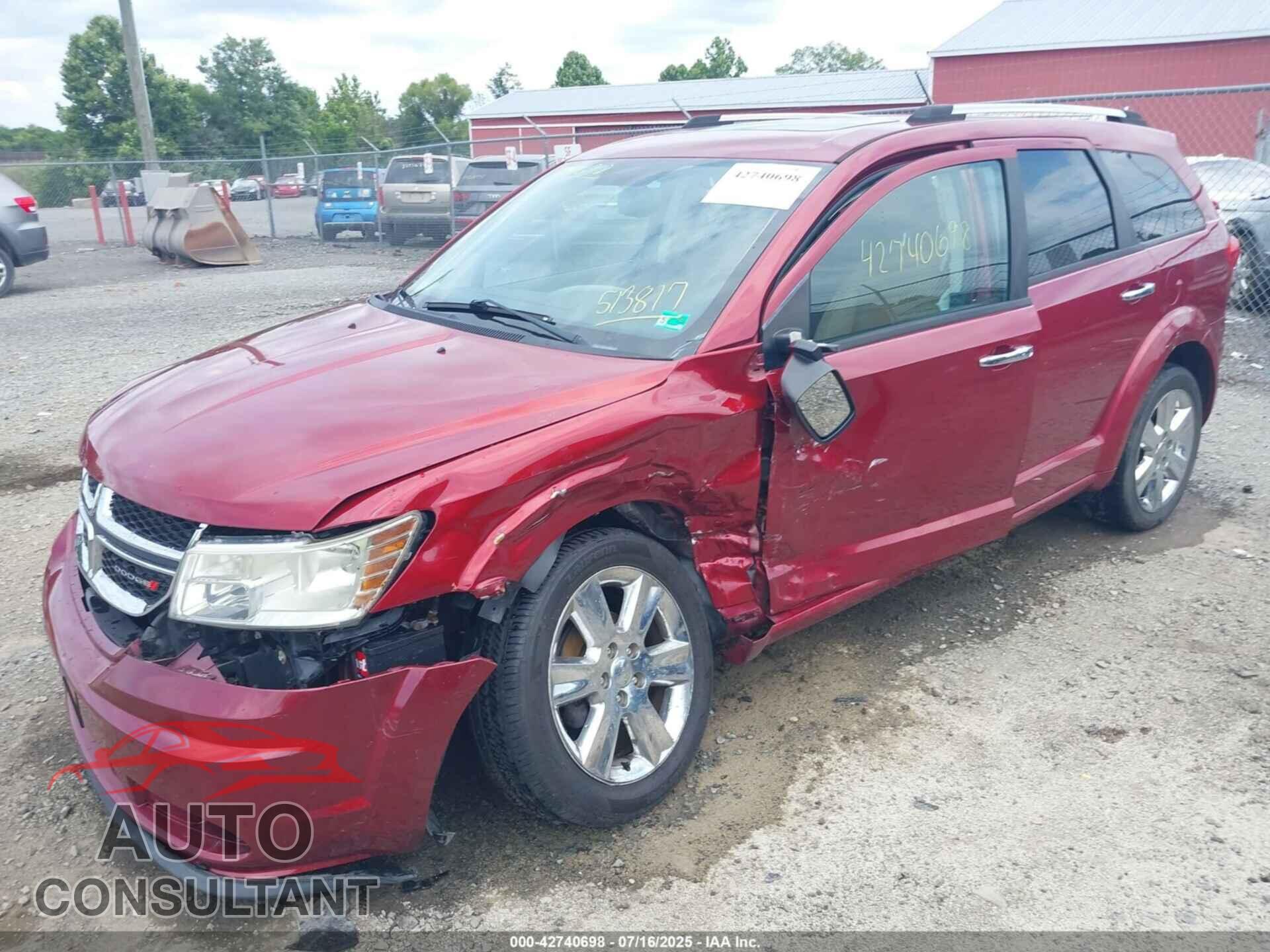DODGE JOURNEY 2011 - 3D4PH9FG3BT513817