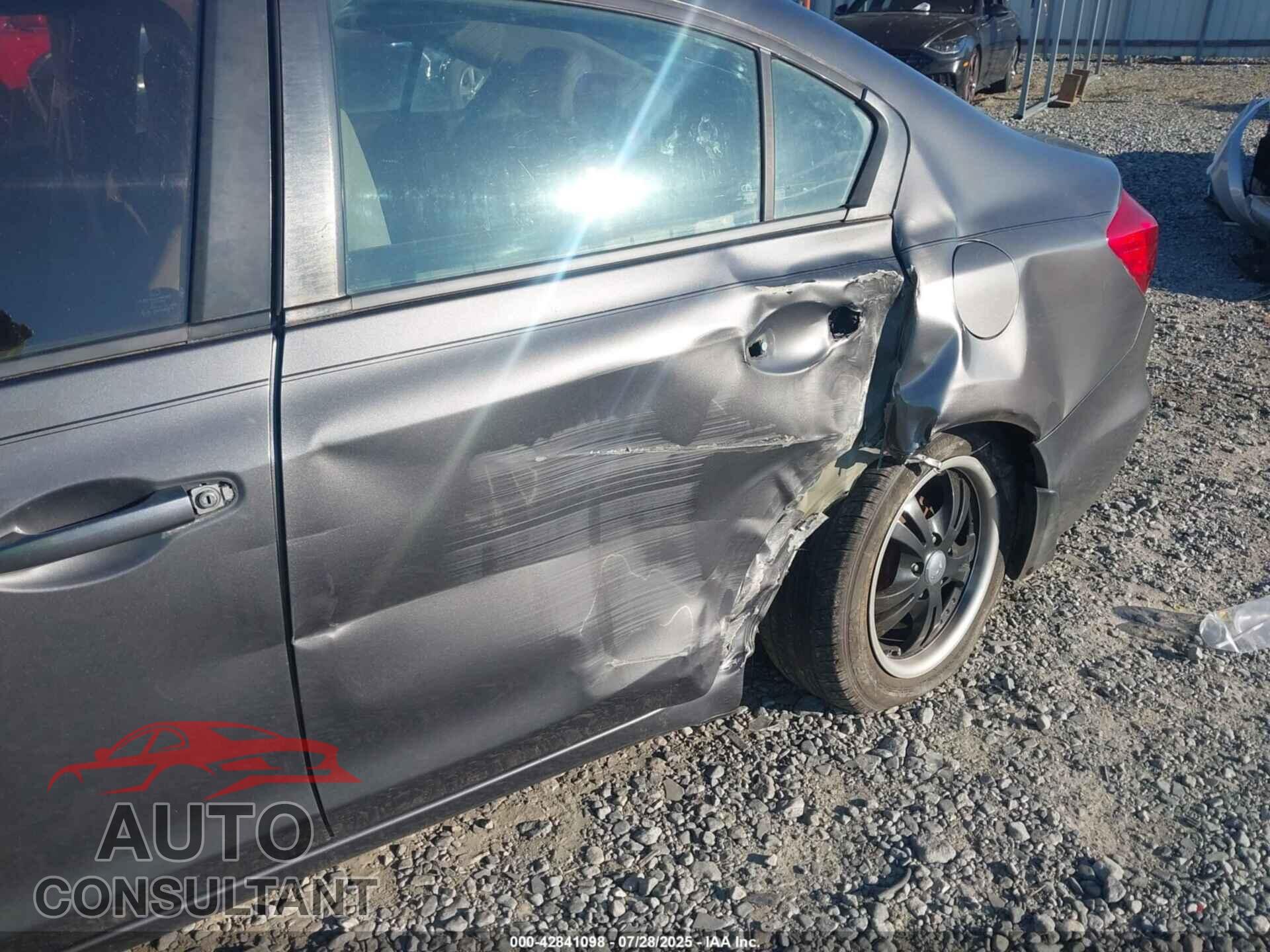 HONDA CIVIC 2012 - 2HGFB2F53CH596824