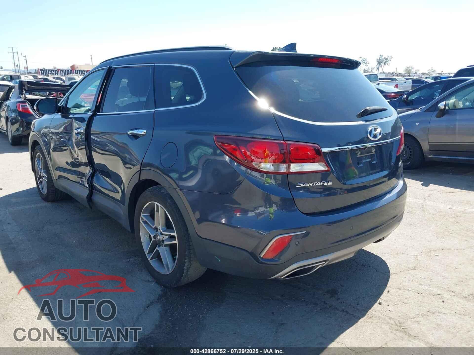 HYUNDAI SANTA FE 2017 - KM8SR4HF8HU201272