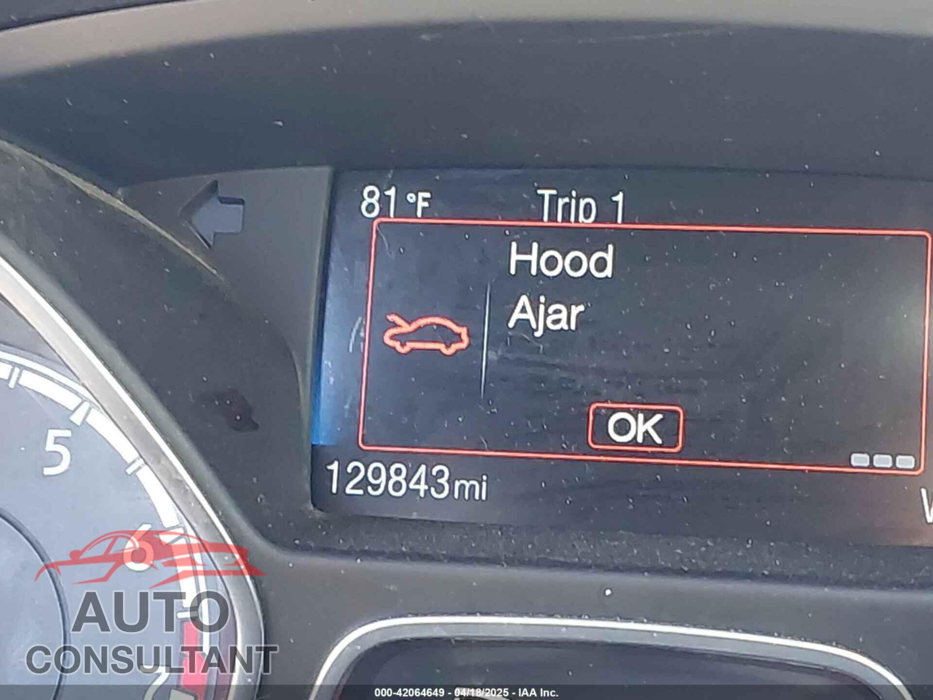 FORD FOCUS ST 2017 - 1FADP3L96HL320657