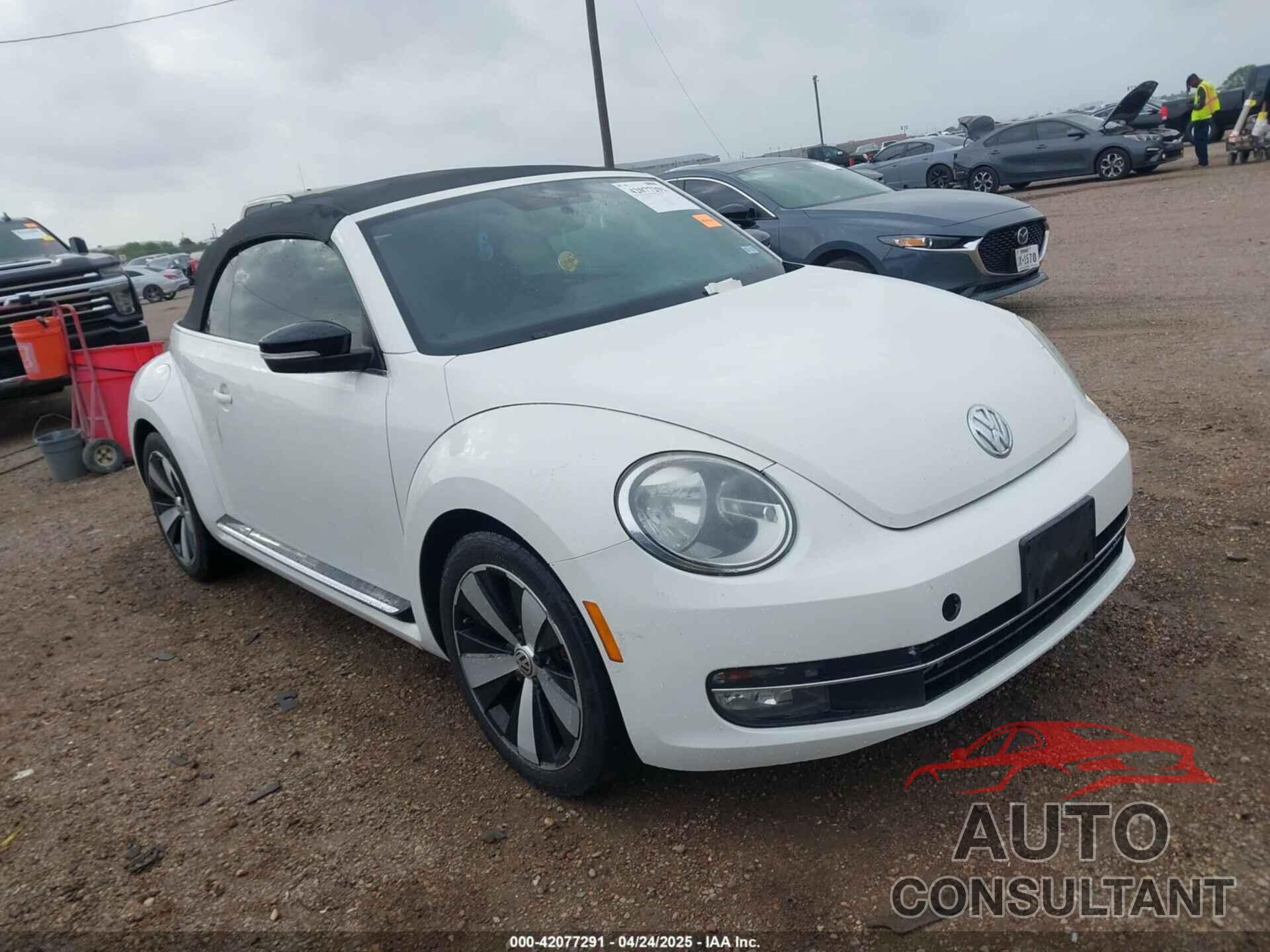 VOLKSWAGEN BEETLE 2013 - 3VW767AT3DM804615