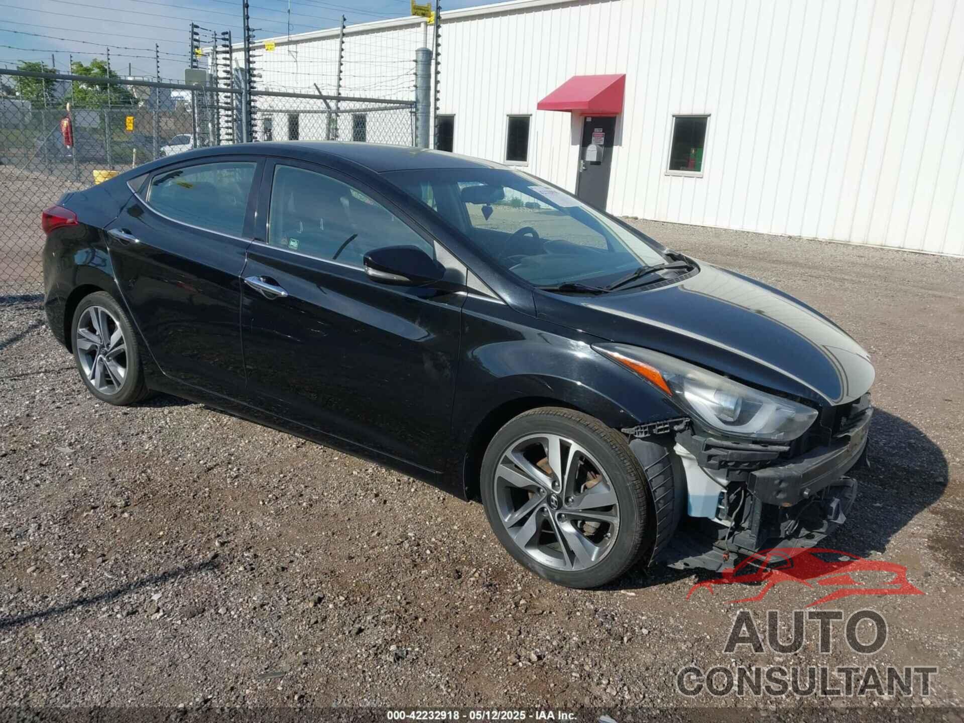HYUNDAI ELANTRA 2014 - KMHDH4AE1EU048890