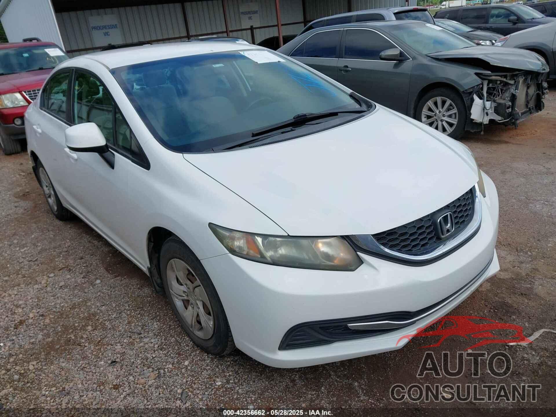 HONDA CIVIC 2013 - 2HGFB2F58DH601288