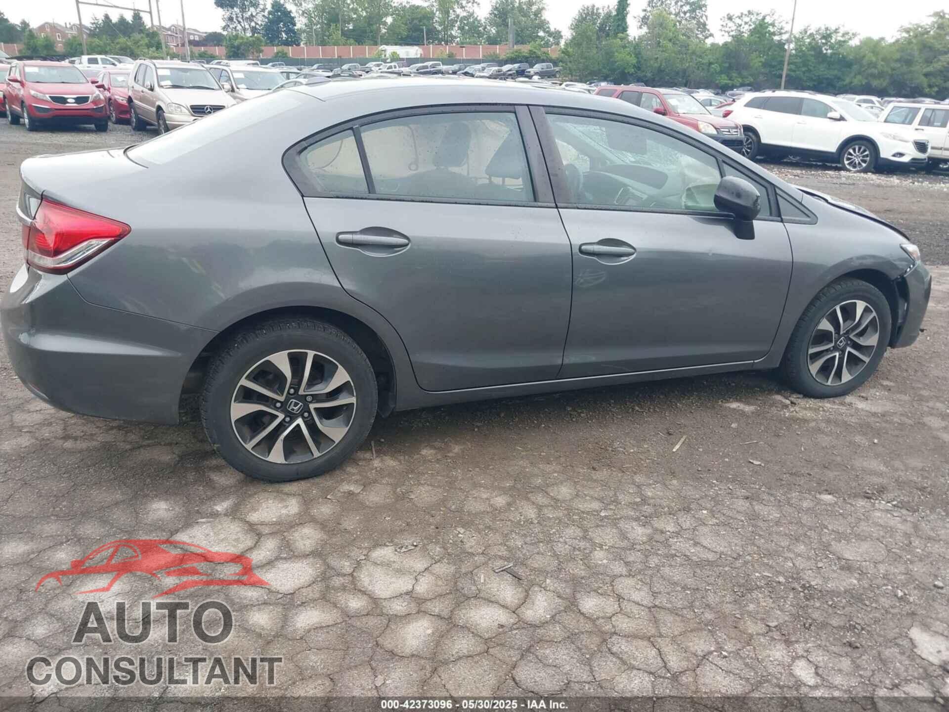HONDA CIVIC 2013 - 19XFB2F99DE253739