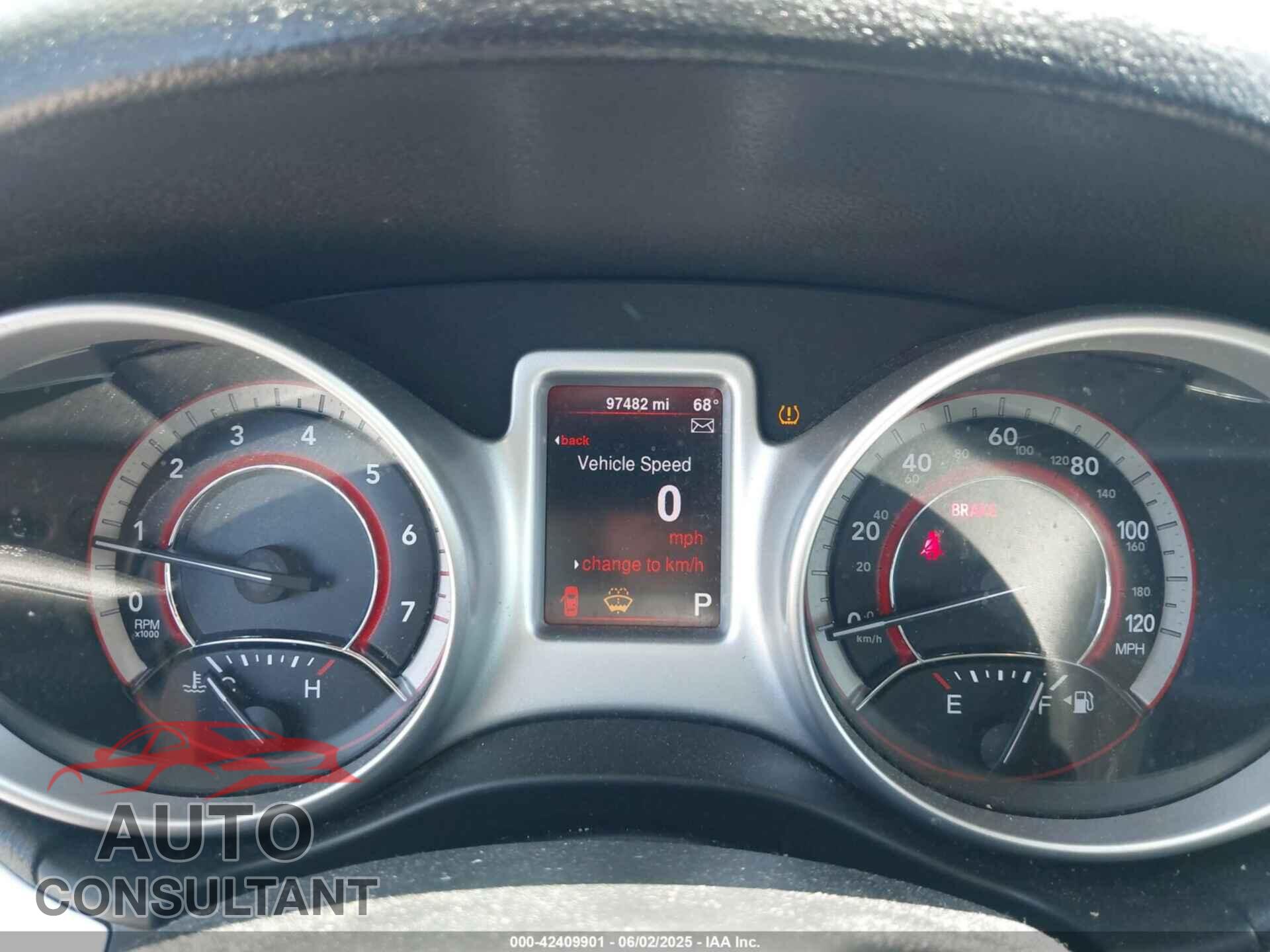 DODGE JOURNEY 2013 - 3C4PDCAB3DT552847