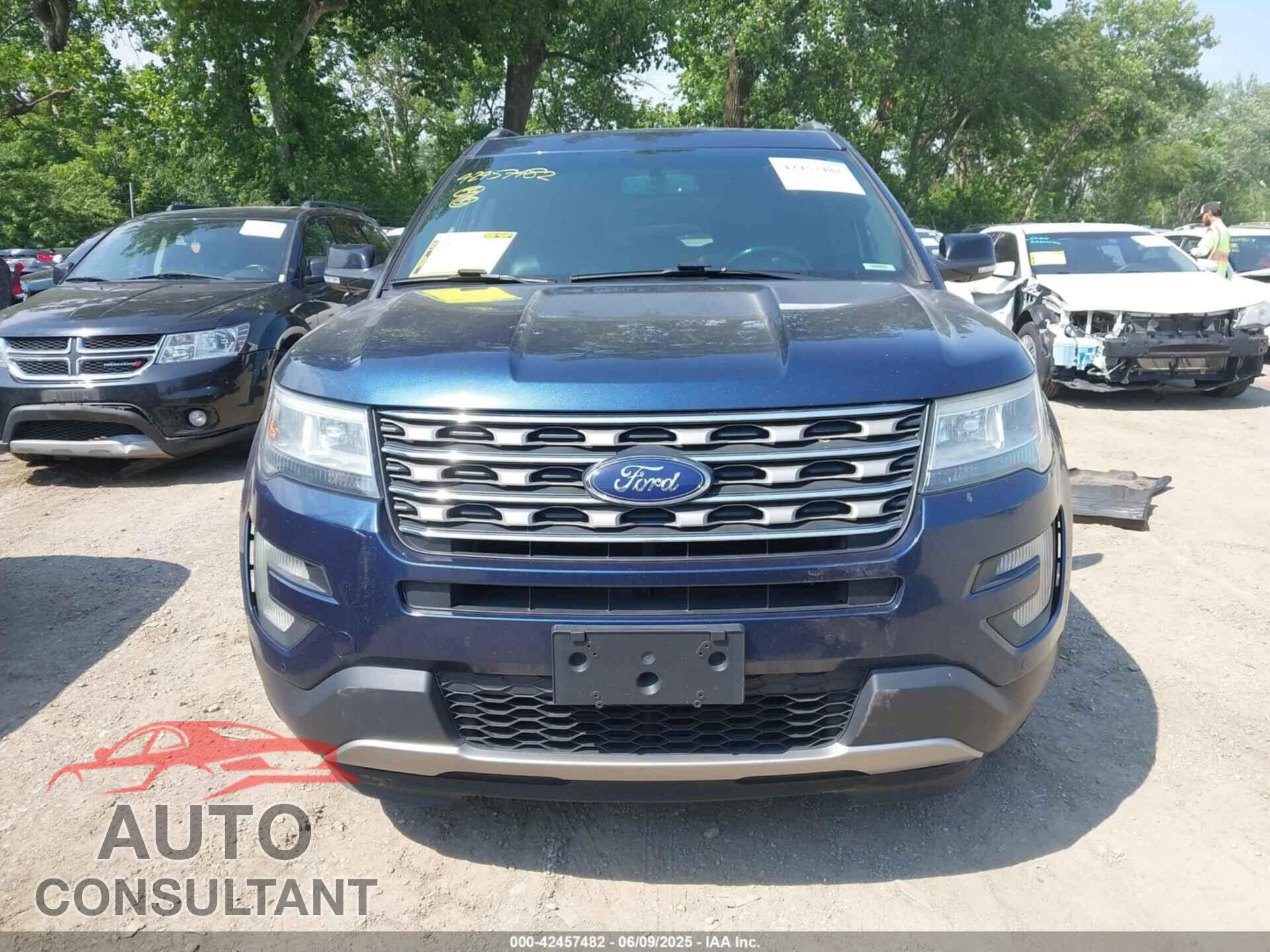 FORD EXPLORER 2017 - 1FM5K8D82HGB42590