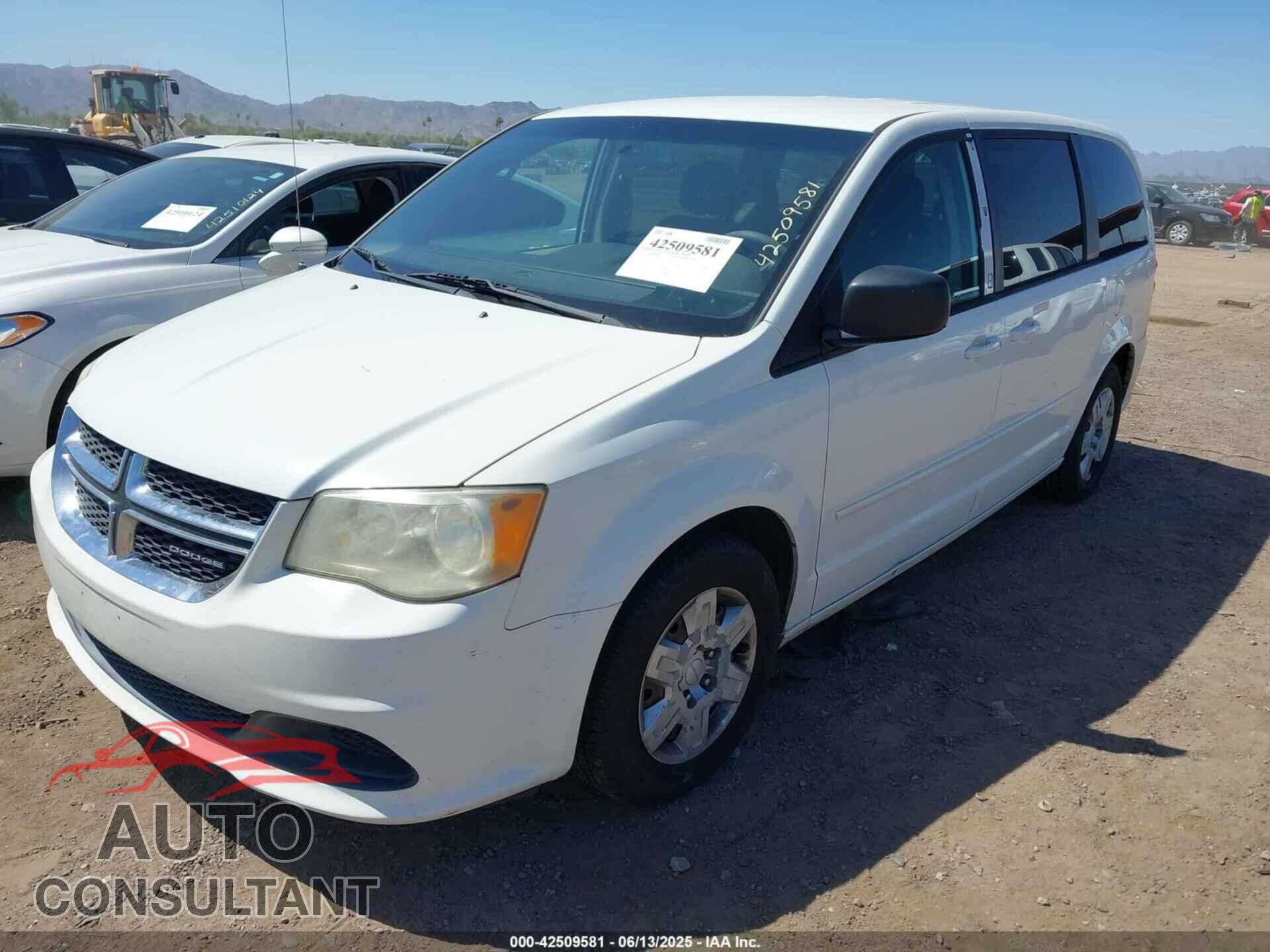DODGE GRAND CARAVAN 2011 - 2D4RN4DG8BR773687