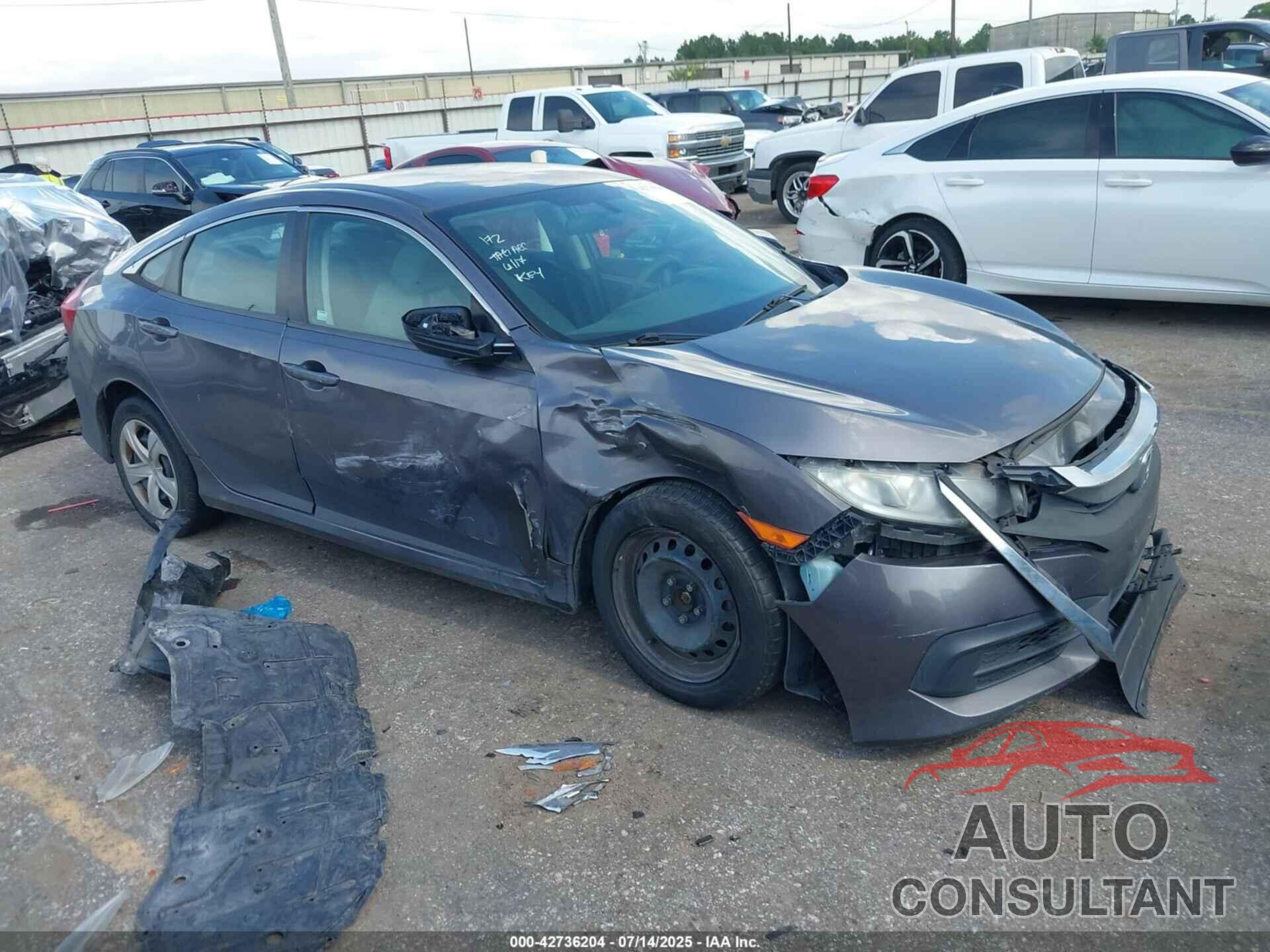 HONDA CIVIC 2016 - 19XFC2F51GE005273
