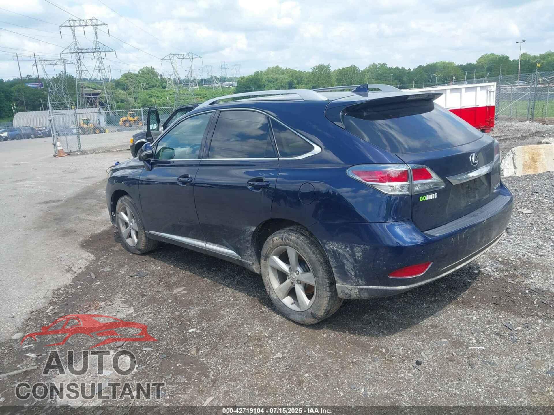 LEXUS RX 350 2015 - 2T2BK1BA2FC290864