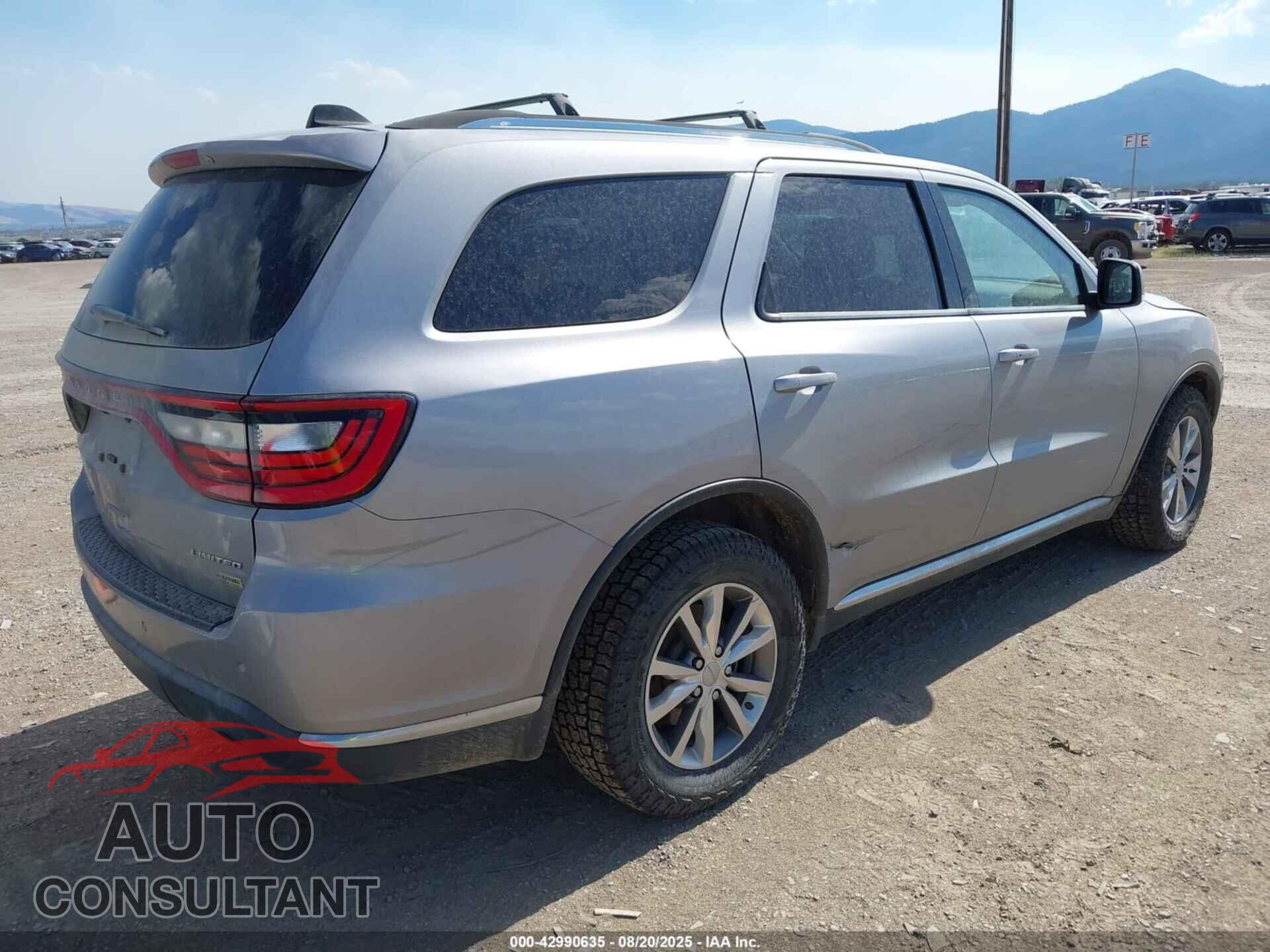 DODGE DURANGO 2015 - 1C4RDJDG9FC837331