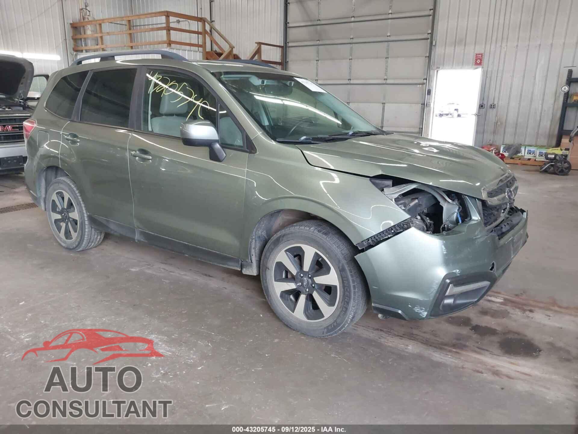 SUBARU FORESTER 2017 - JF2SJAGC9HH808275