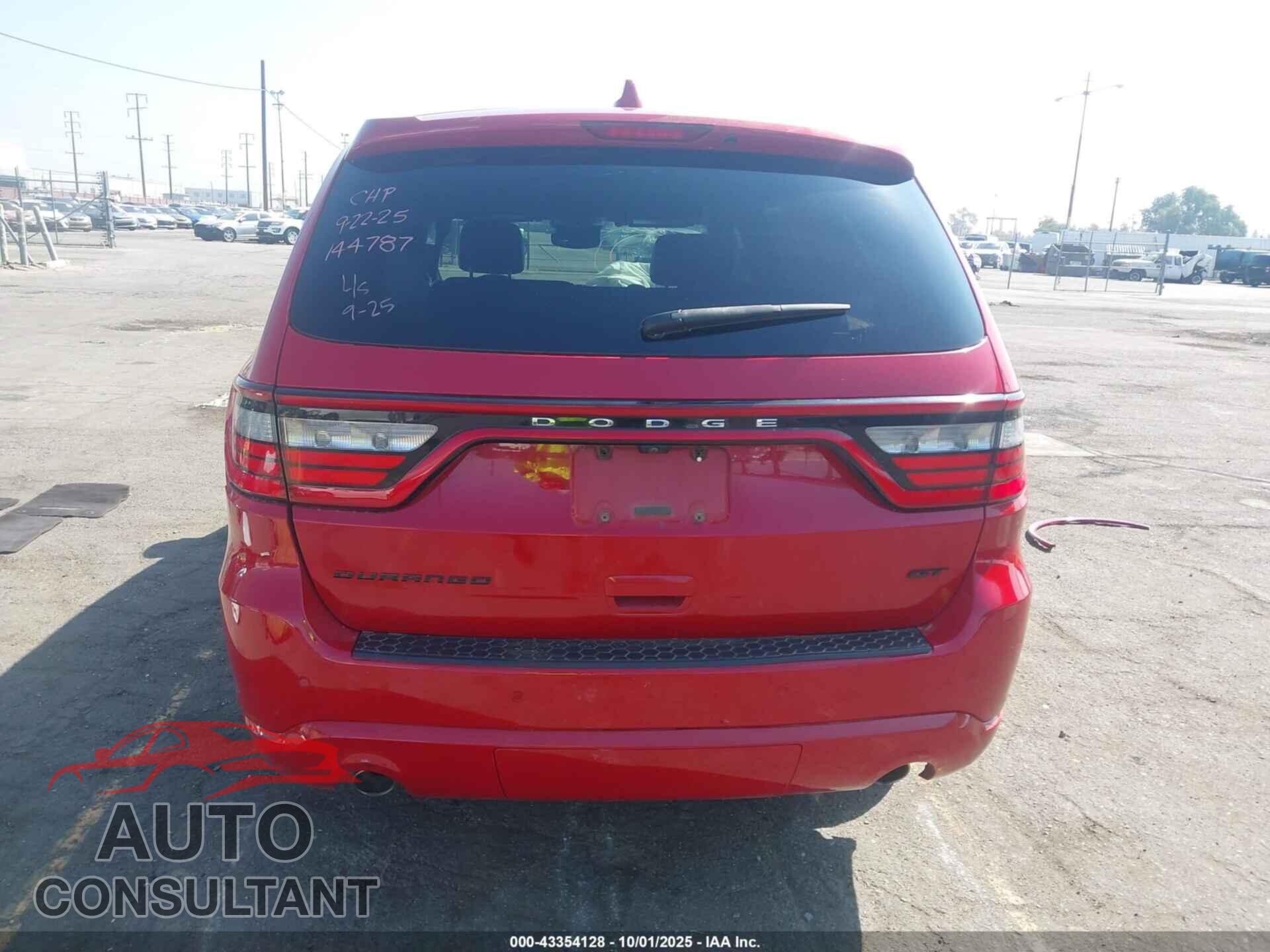 DODGE DURANGO 2017 - 1C4RDHDG2HC724641