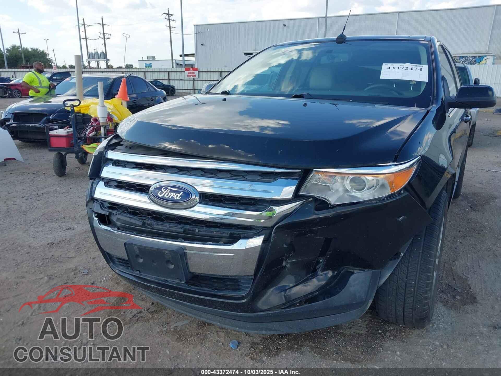 FORD EDGE 2012 - 2FMDK3K97CBA69520