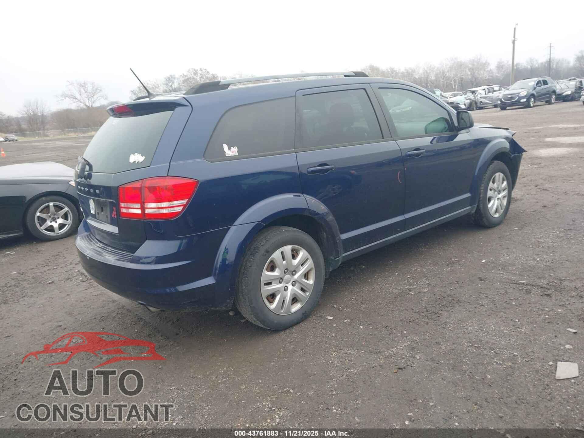 DODGE JOURNEY 2017 - 3C4PDCAB8HT676537