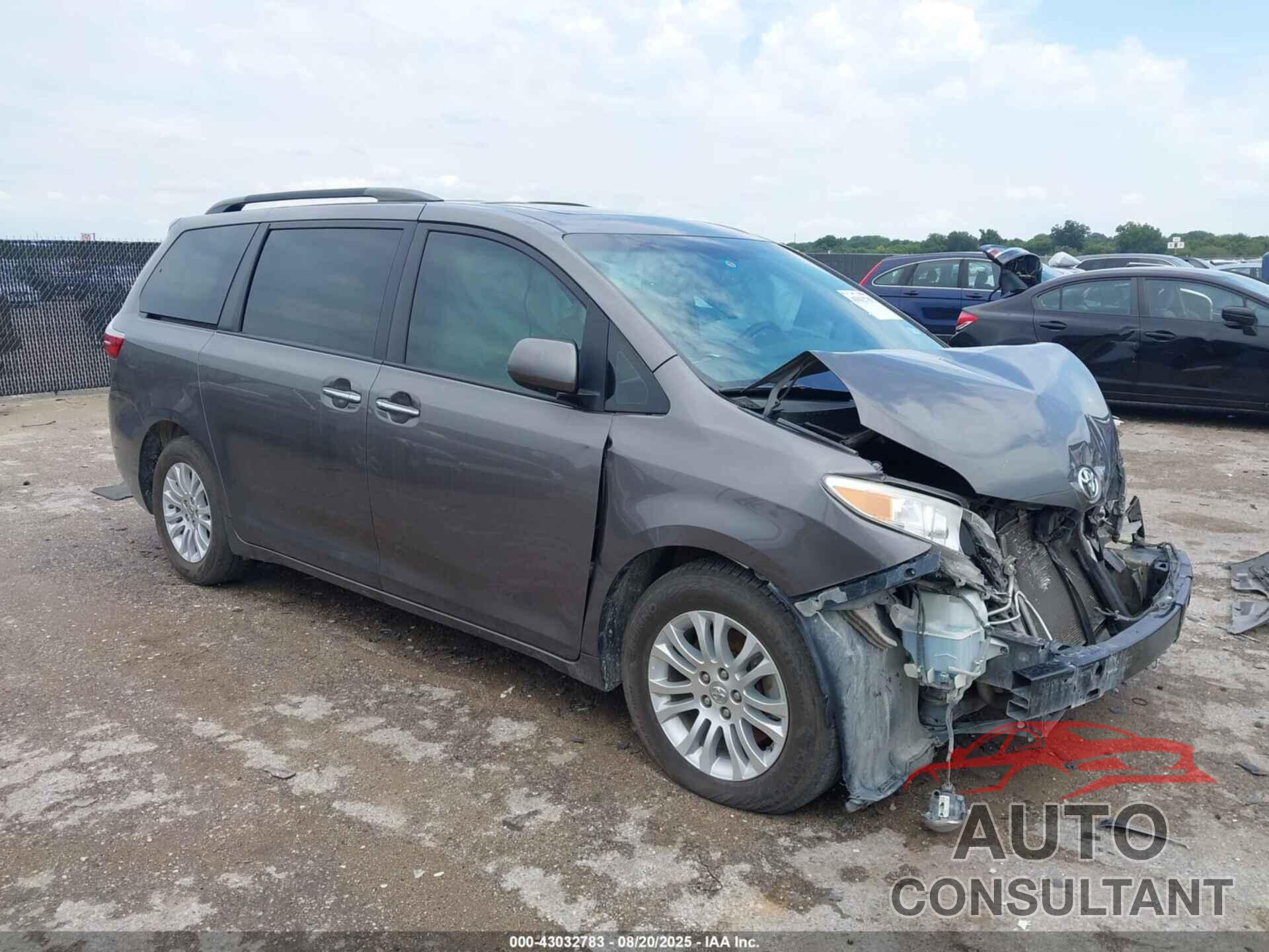 TOYOTA SIENNA 2017 - 5TDYZ3DC9HS796108