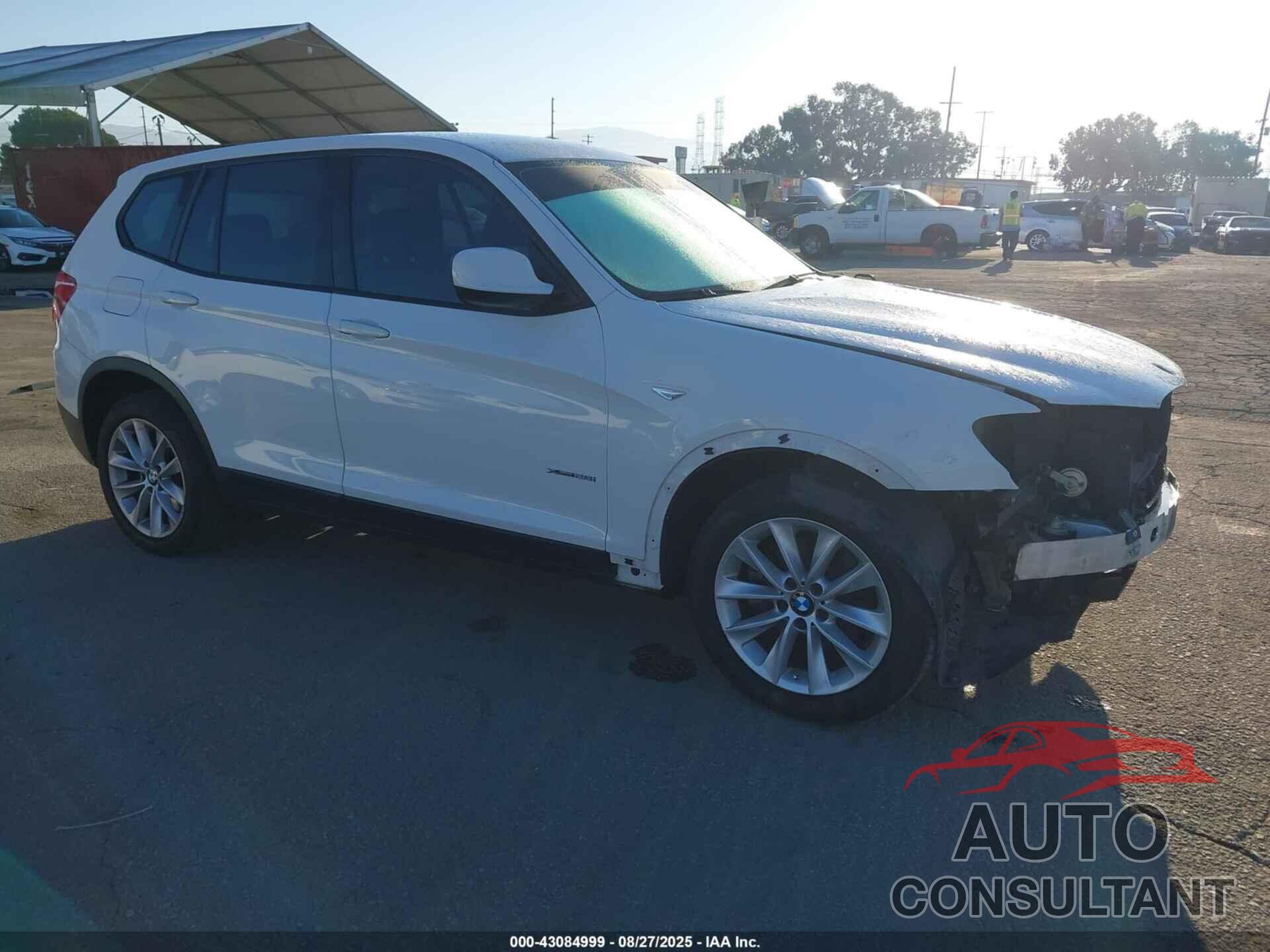 BMW X3 2013 - 5UXWX9C54D0A26139