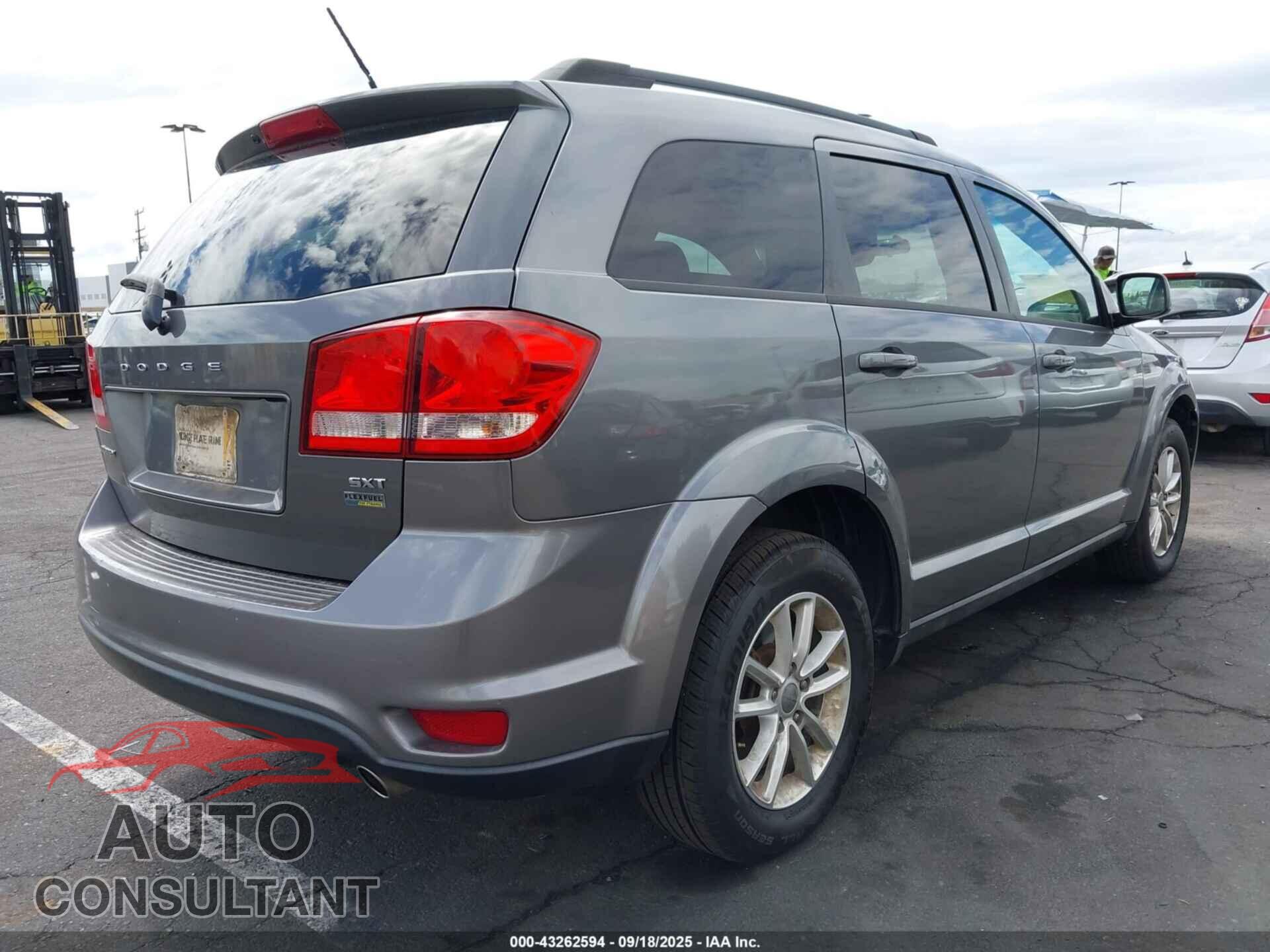 DODGE JOURNEY 2013 - 3C4PDCBG2DT500491