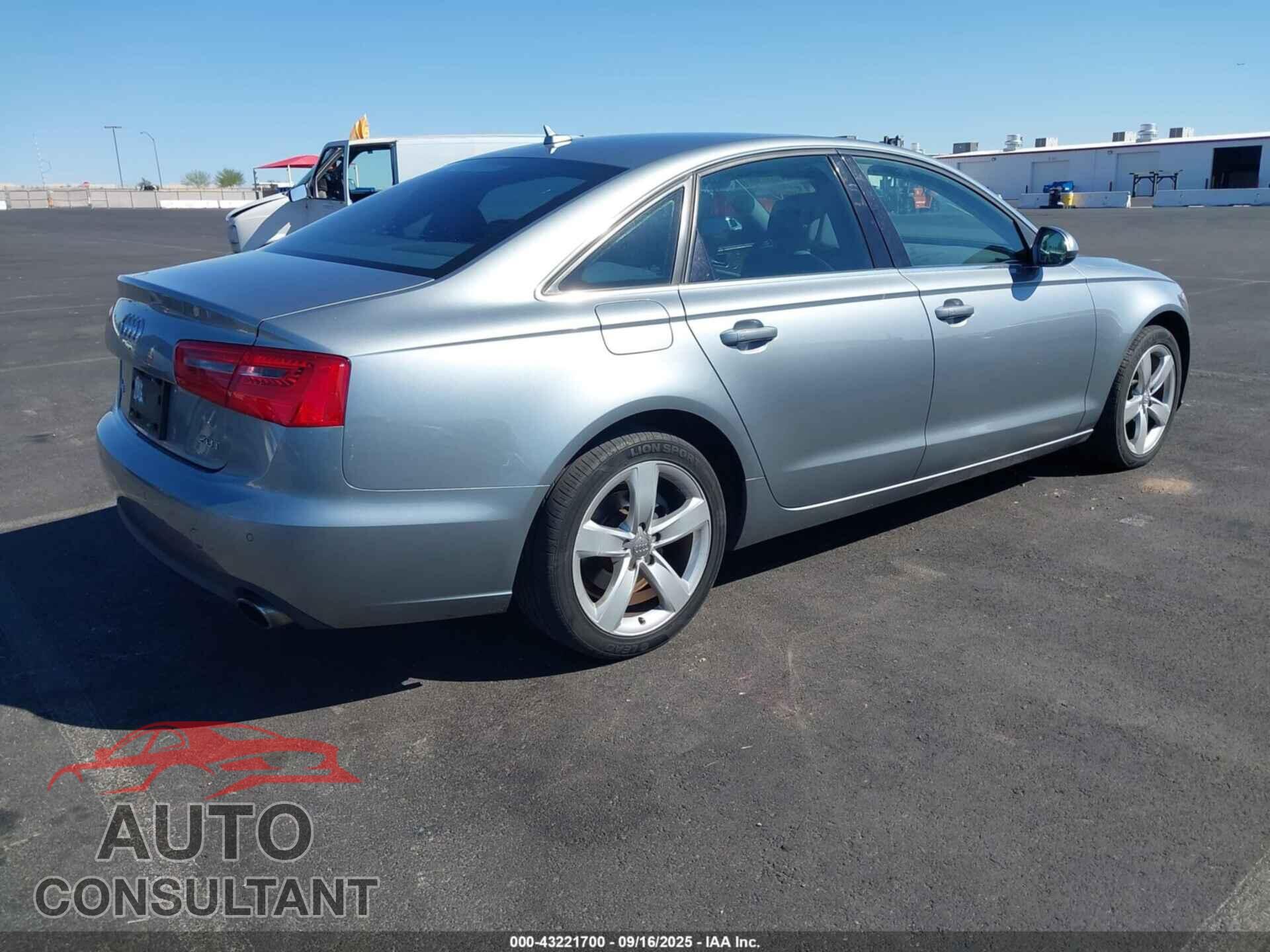 AUDI A6 2012 - WAUDFAFCXCN093766