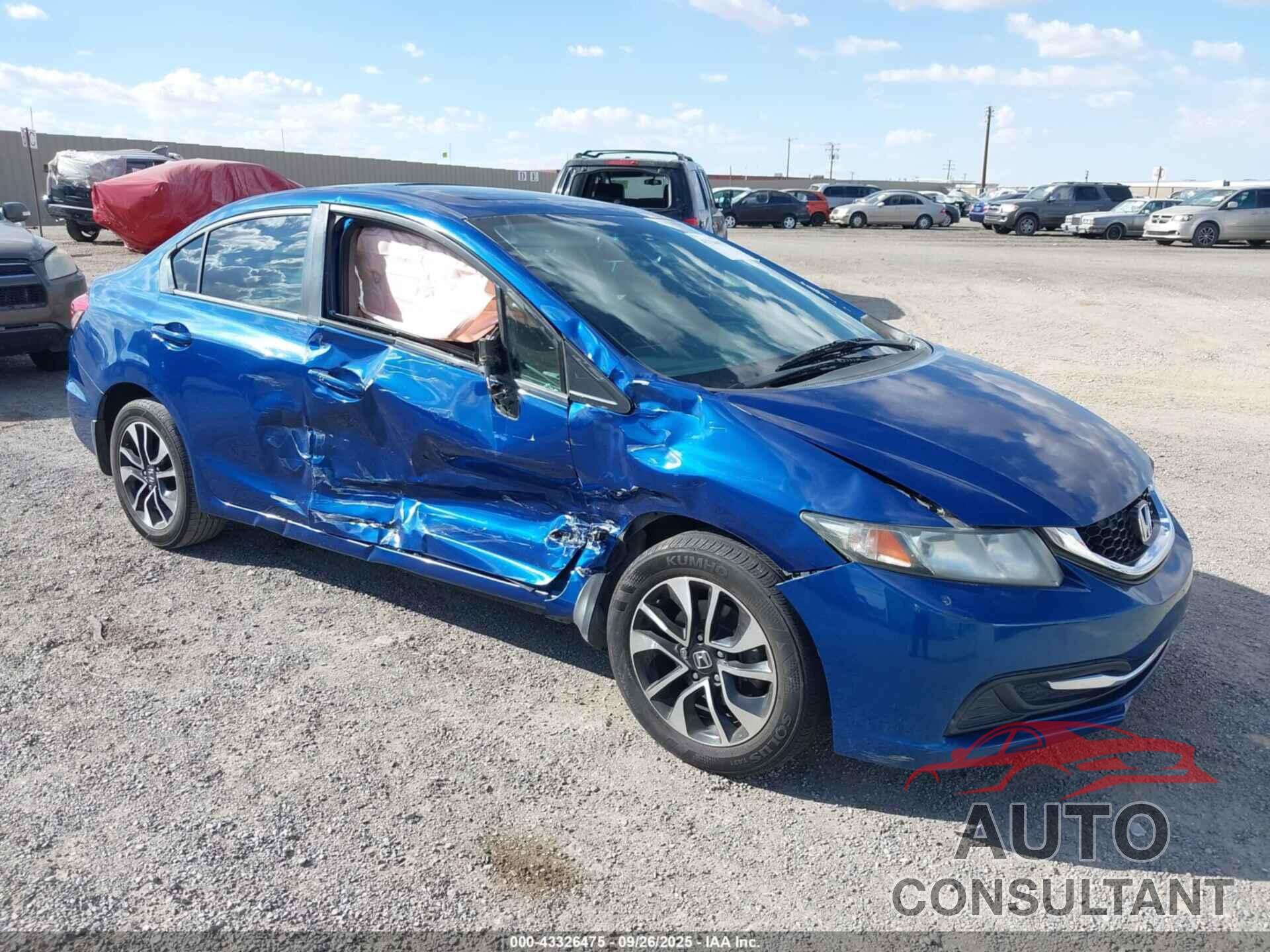 HONDA CIVIC 2014 - 19XFB2F87EE001058