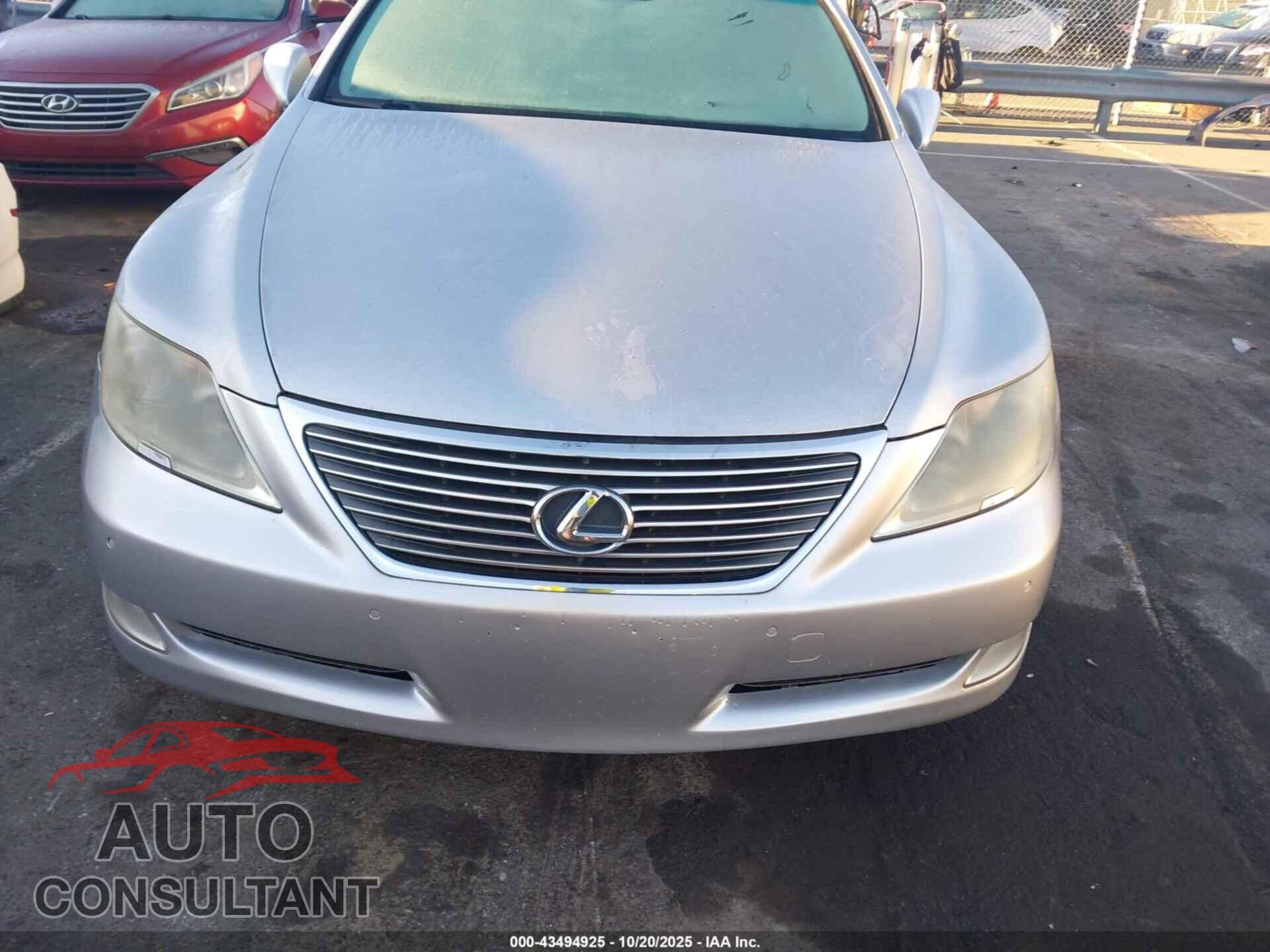 LEXUS LS 460 2009 - JTHBL46F195086033
