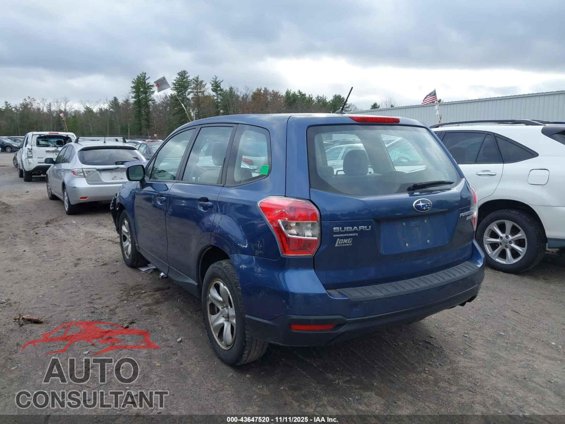 SUBARU FORESTER 2014 - JF2SJAAC1EH467510