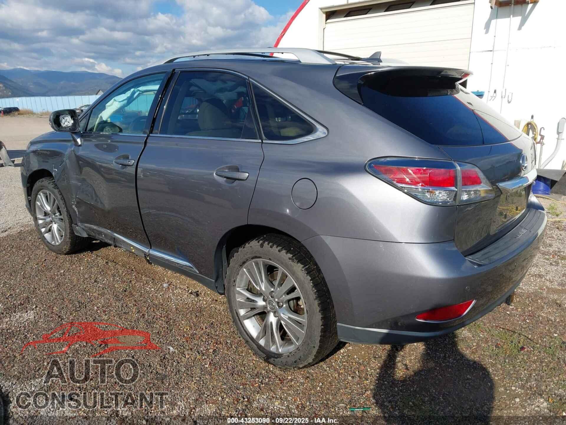 LEXUS RX 350 2013 - 2T2BK1BA5DC168769