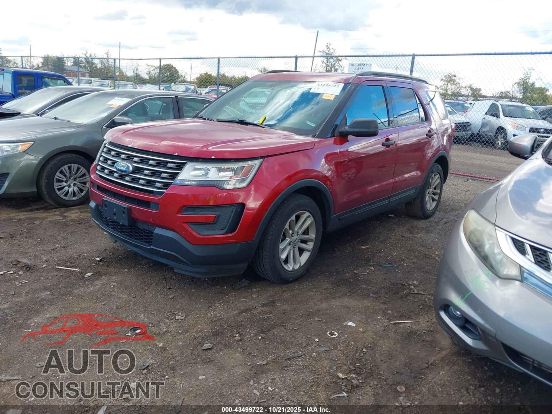 FORD EXPLORER 2017 - 1FM5K7B84HGC83772